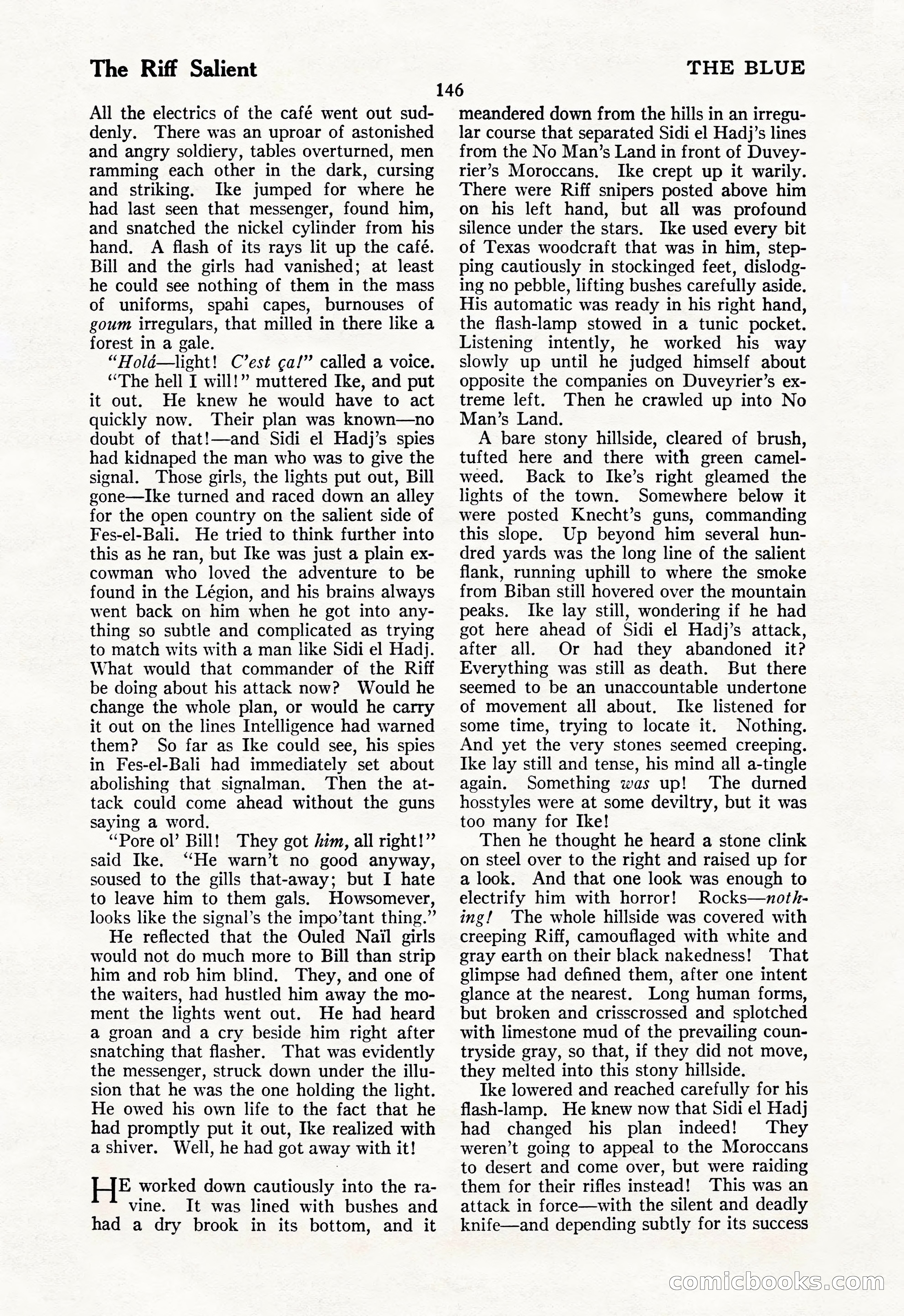 The Illustrated Blue Book Magazine, July 1928 — page 148 of 204