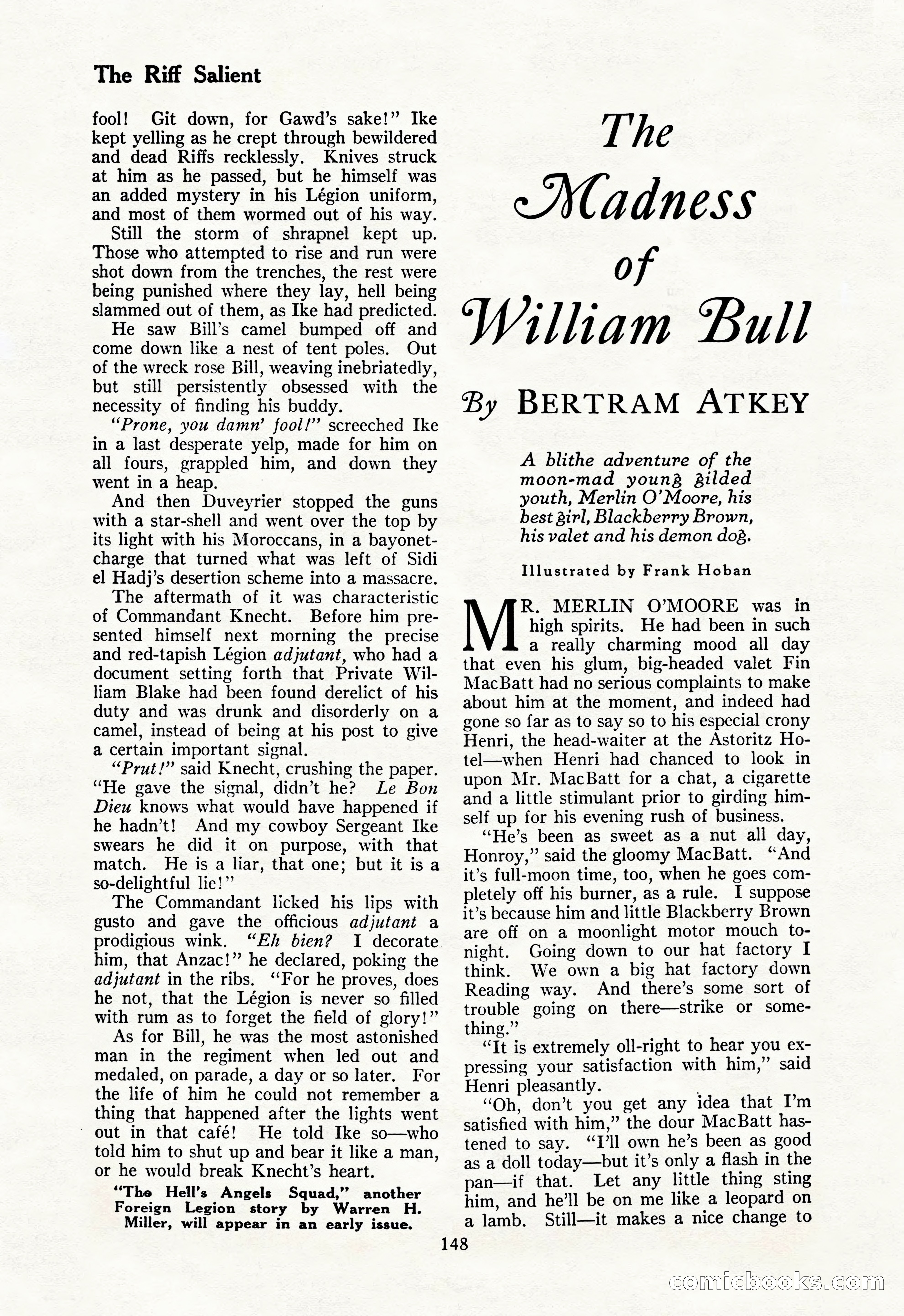 The Illustrated Blue Book Magazine, July 1928 — page 150 of 204
