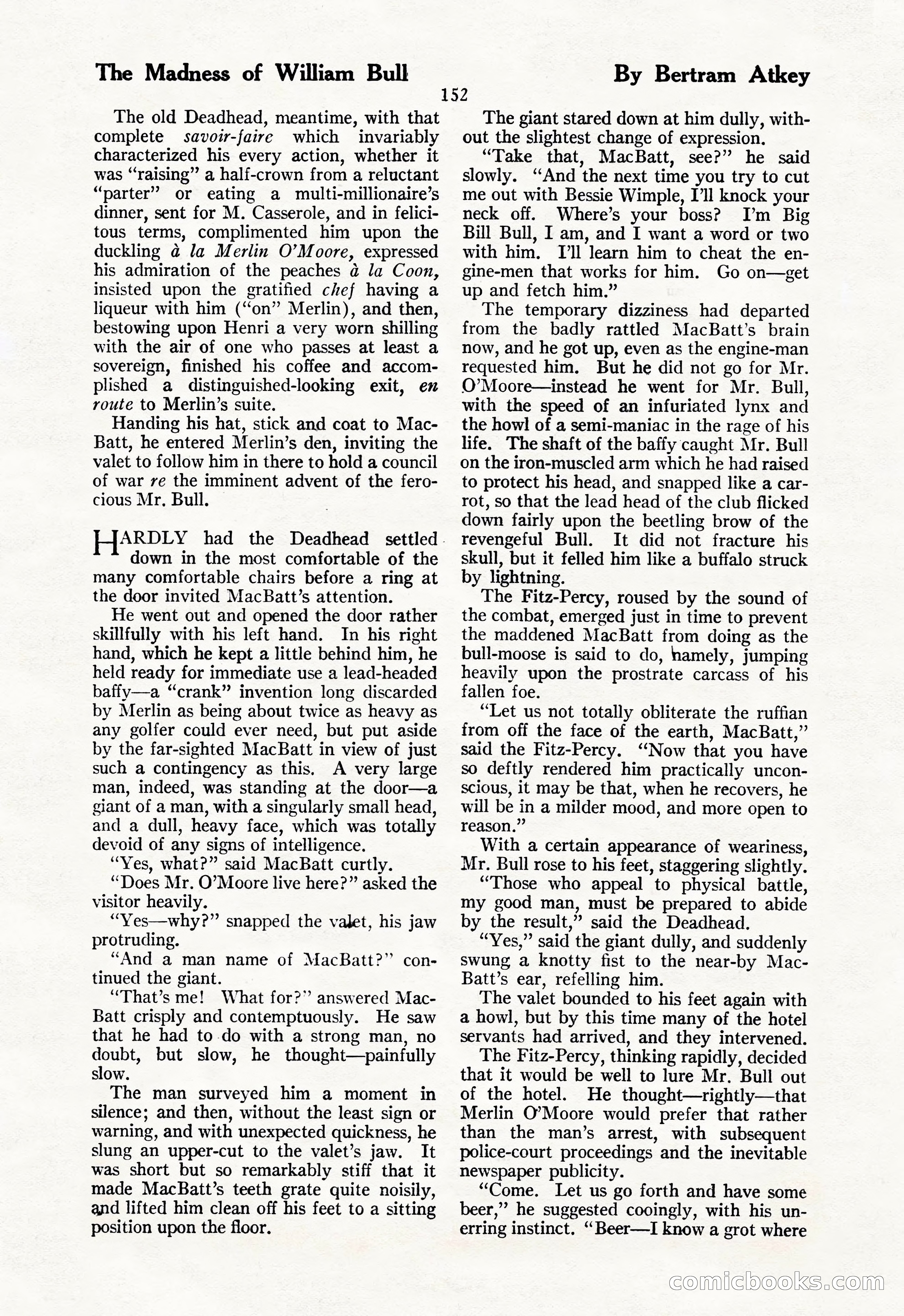 The Illustrated Blue Book Magazine, July 1928 — page 154 of 204