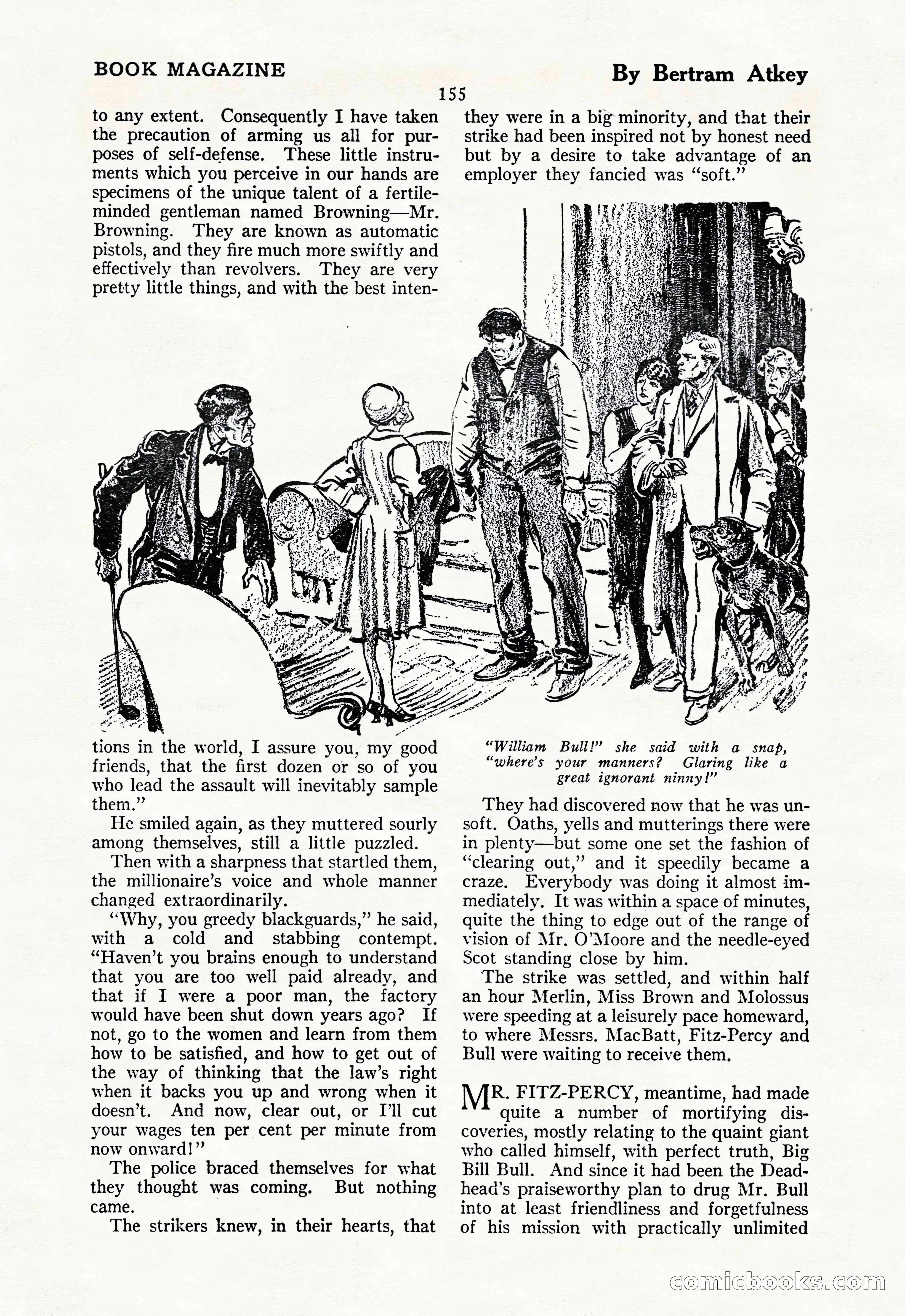The Illustrated Blue Book Magazine, July 1928 — page 157 of 204