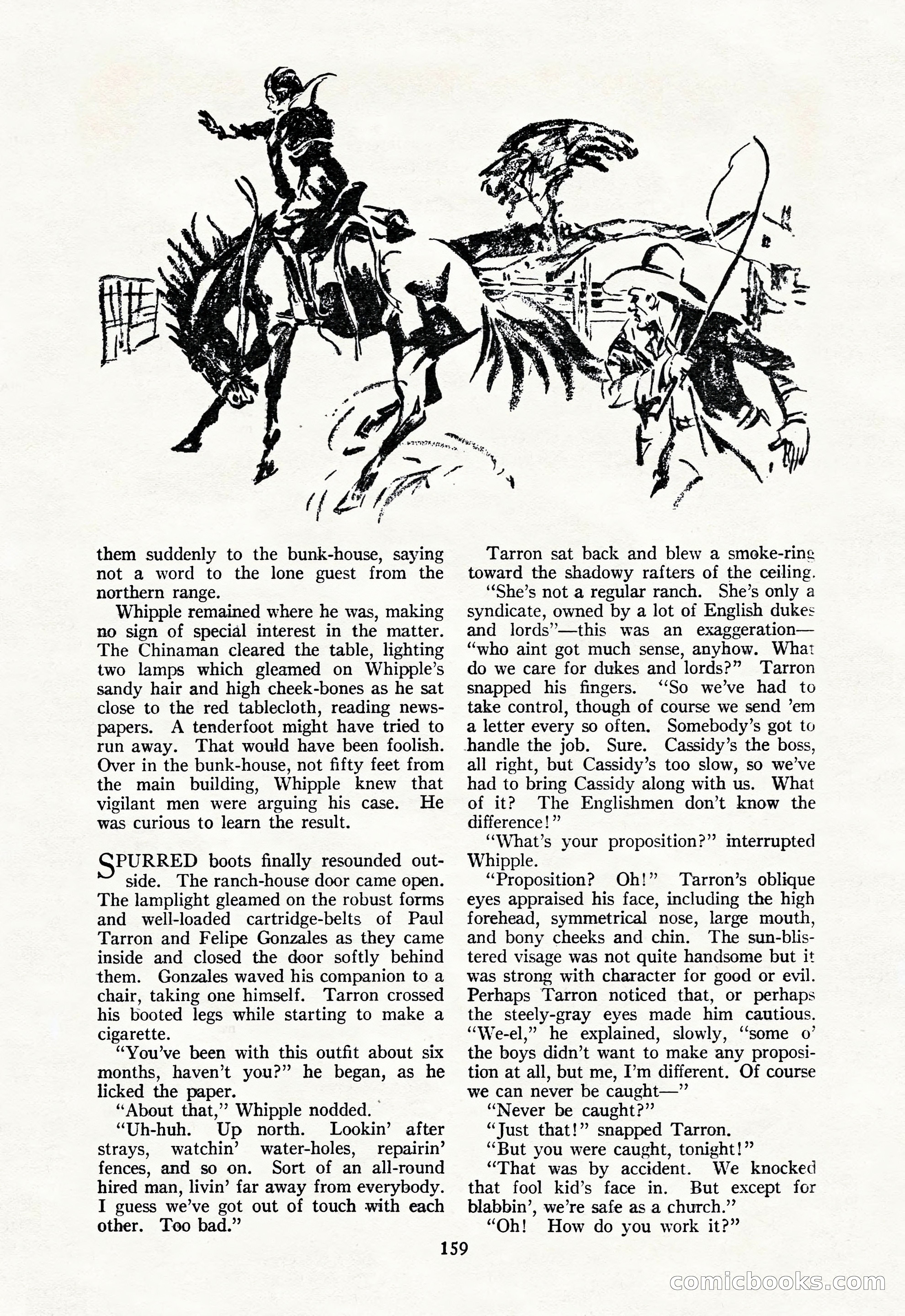 The Illustrated Blue Book Magazine, July 1928 — page 161 of 204