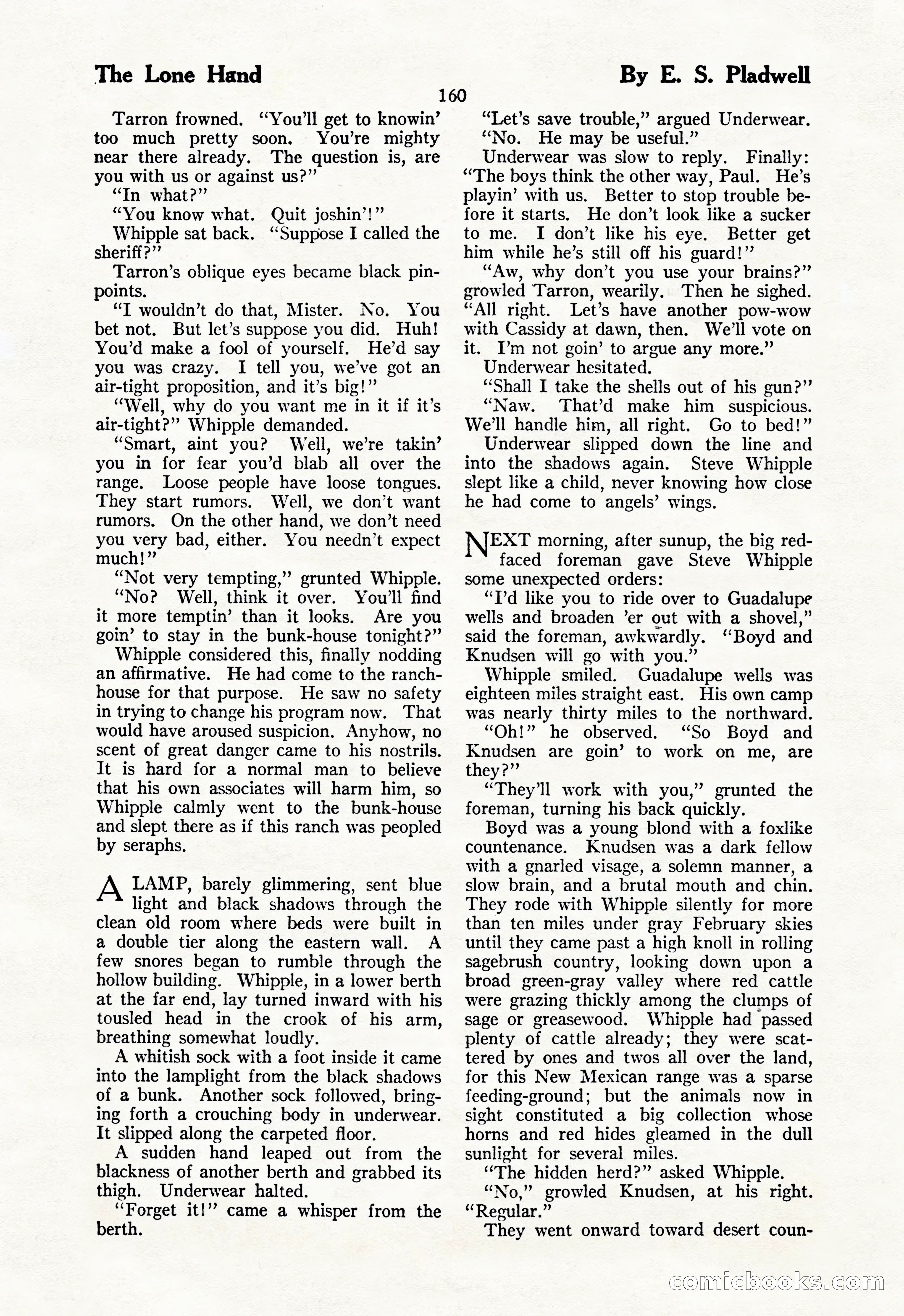 The Illustrated Blue Book Magazine, July 1928 — page 162 of 204
