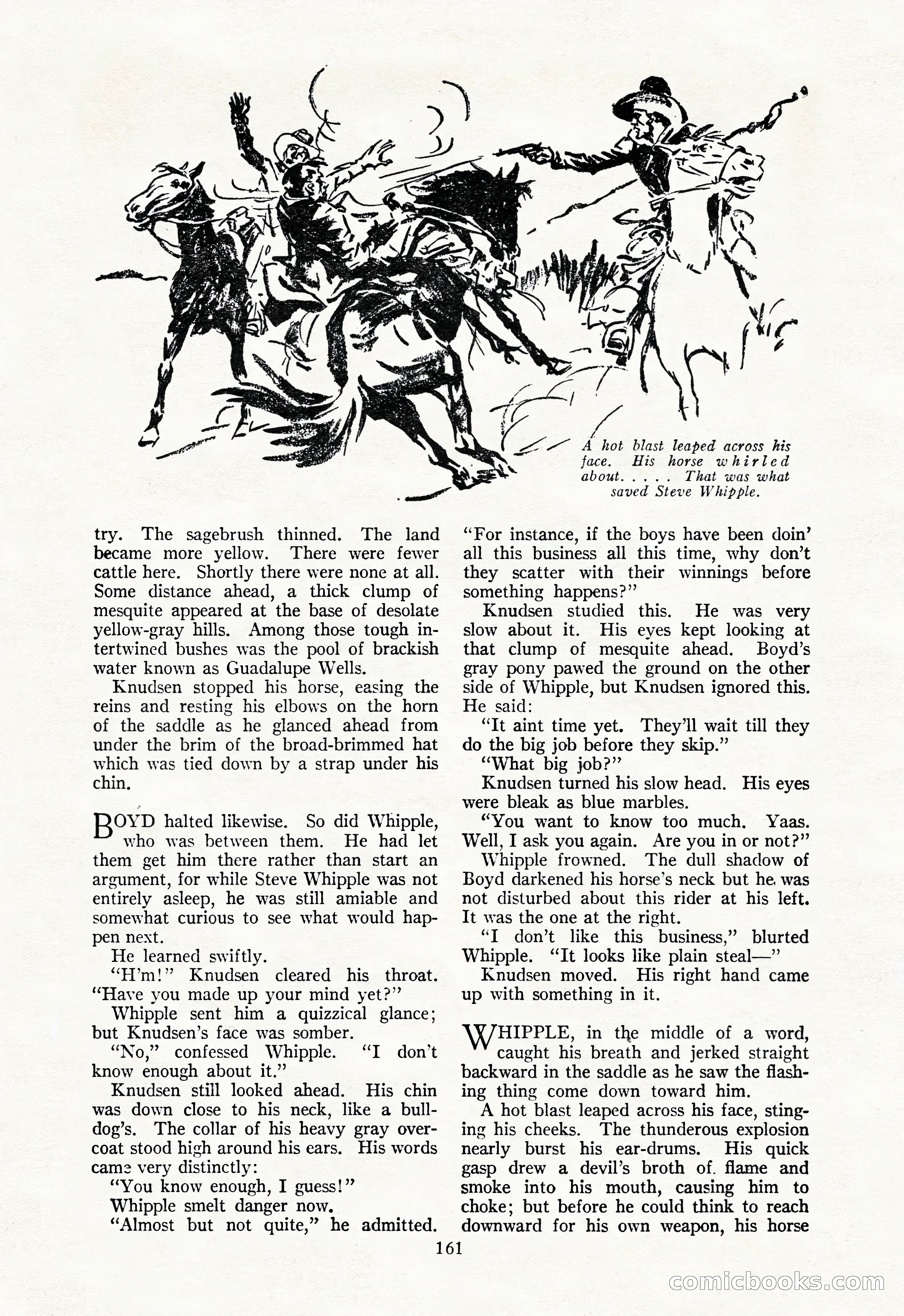 The Illustrated Blue Book Magazine, July 1928 — page 163 of 204