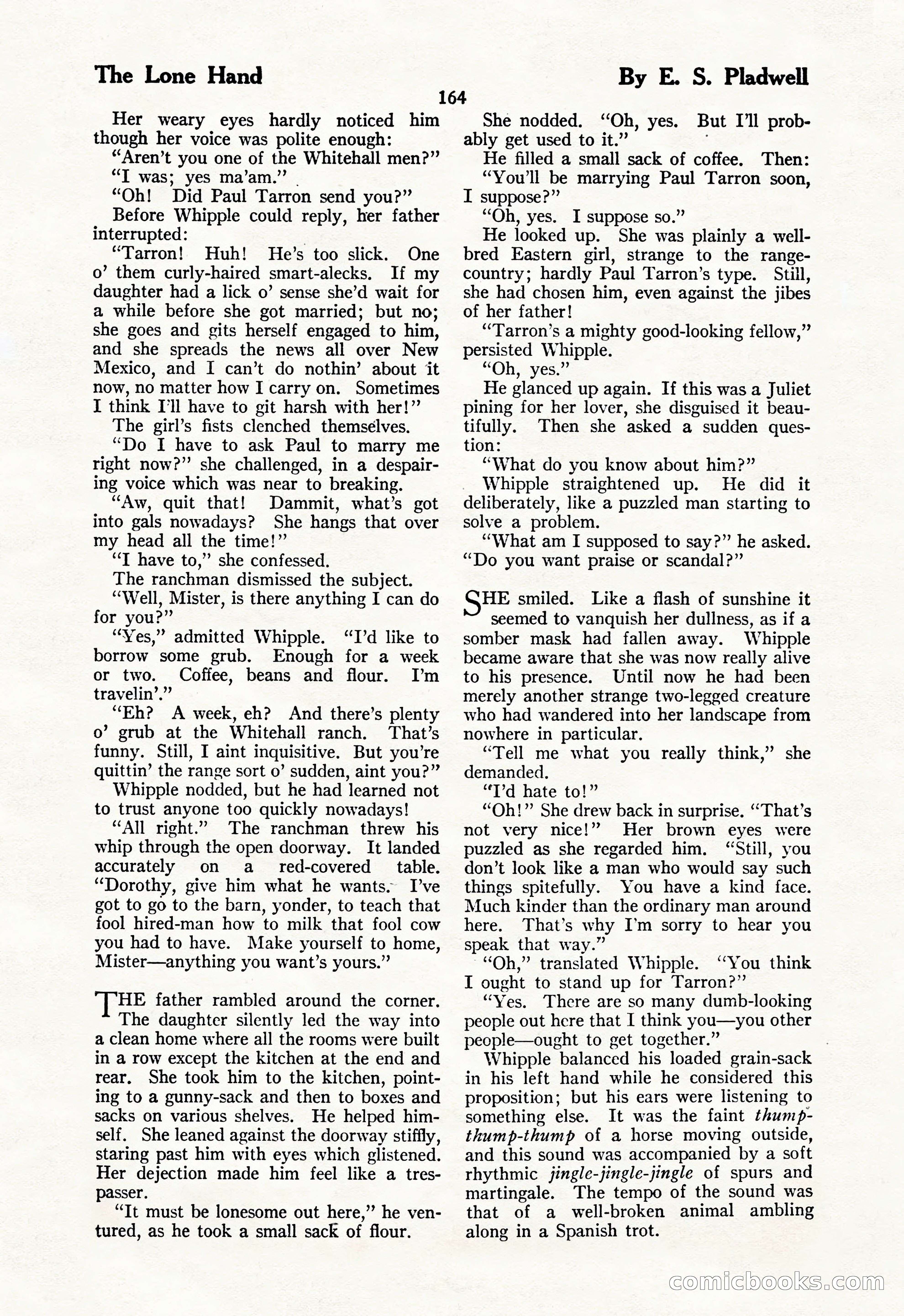 The Illustrated Blue Book Magazine, July 1928 — page 166 of 204