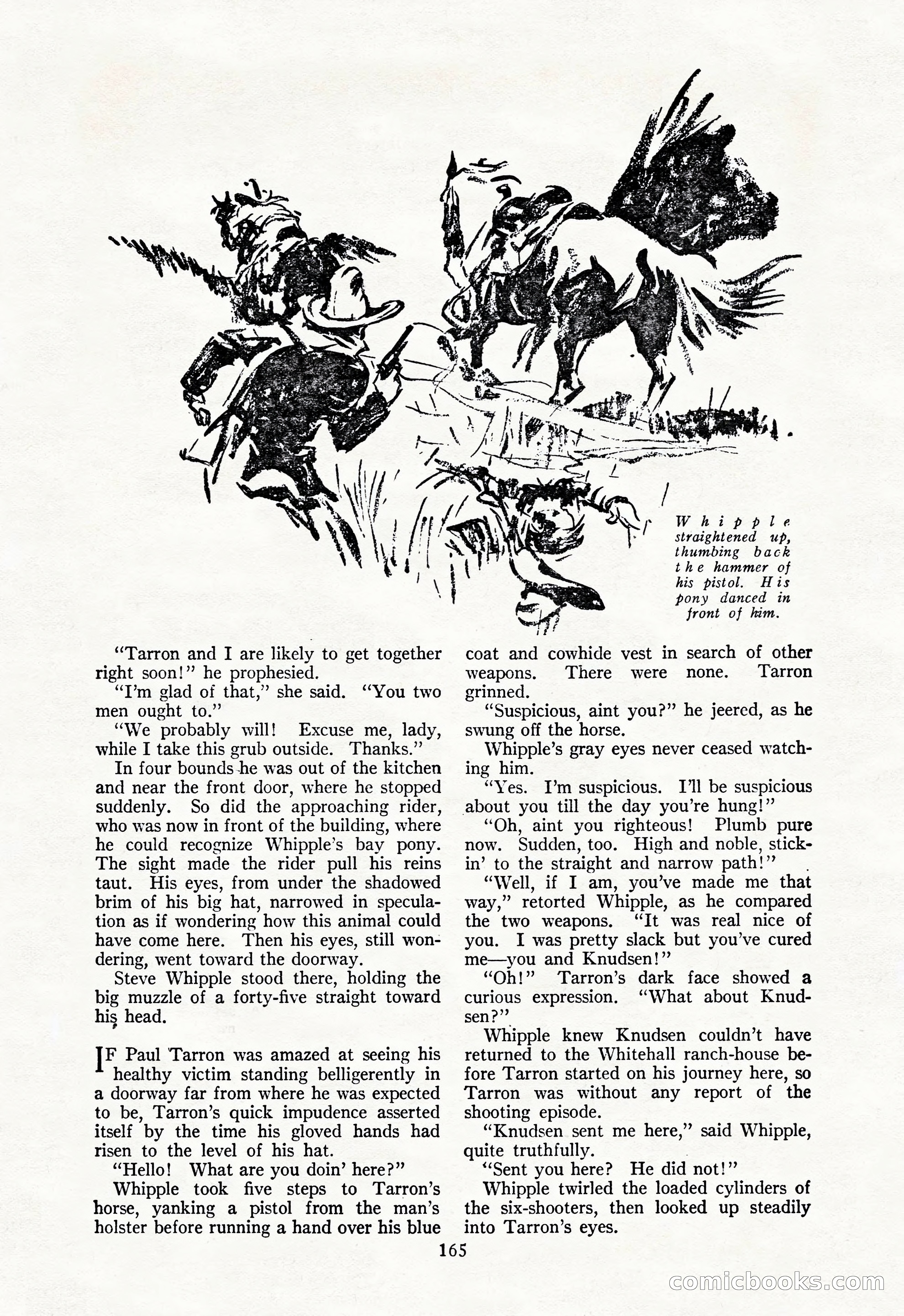 The Illustrated Blue Book Magazine, July 1928 — page 167 of 204