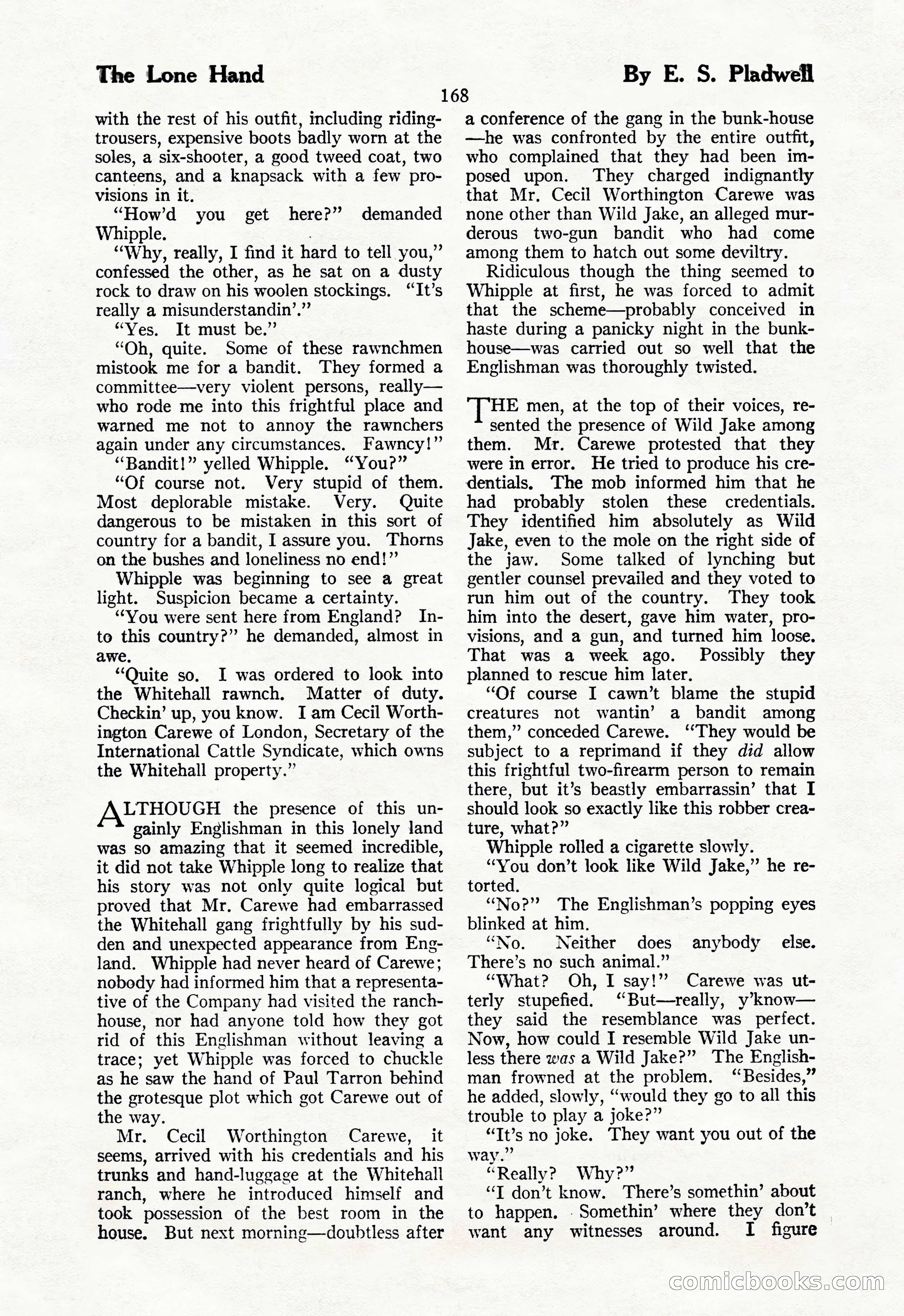 The Illustrated Blue Book Magazine, July 1928 — page 170 of 204
