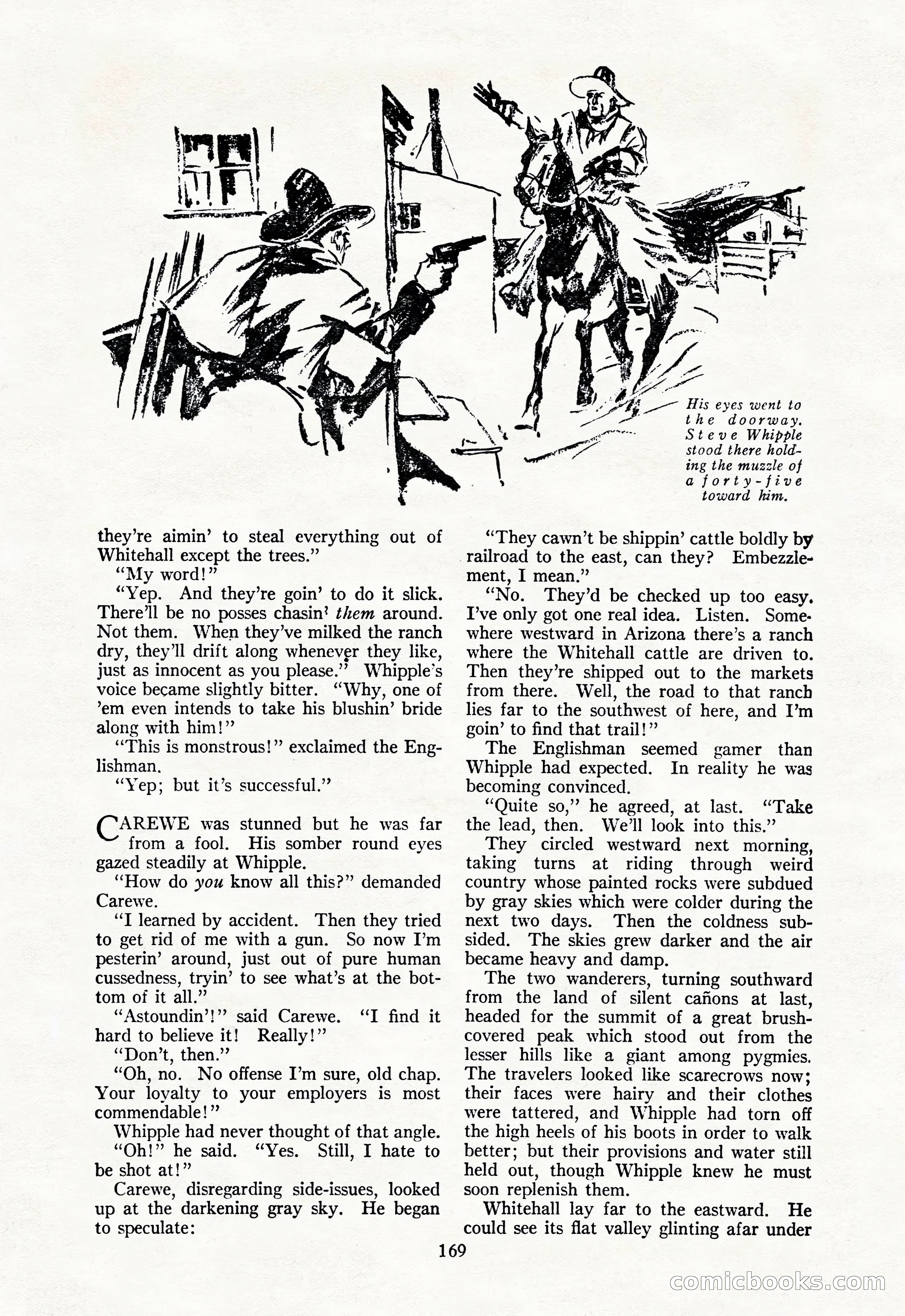The Illustrated Blue Book Magazine, July 1928 — page 171 of 204