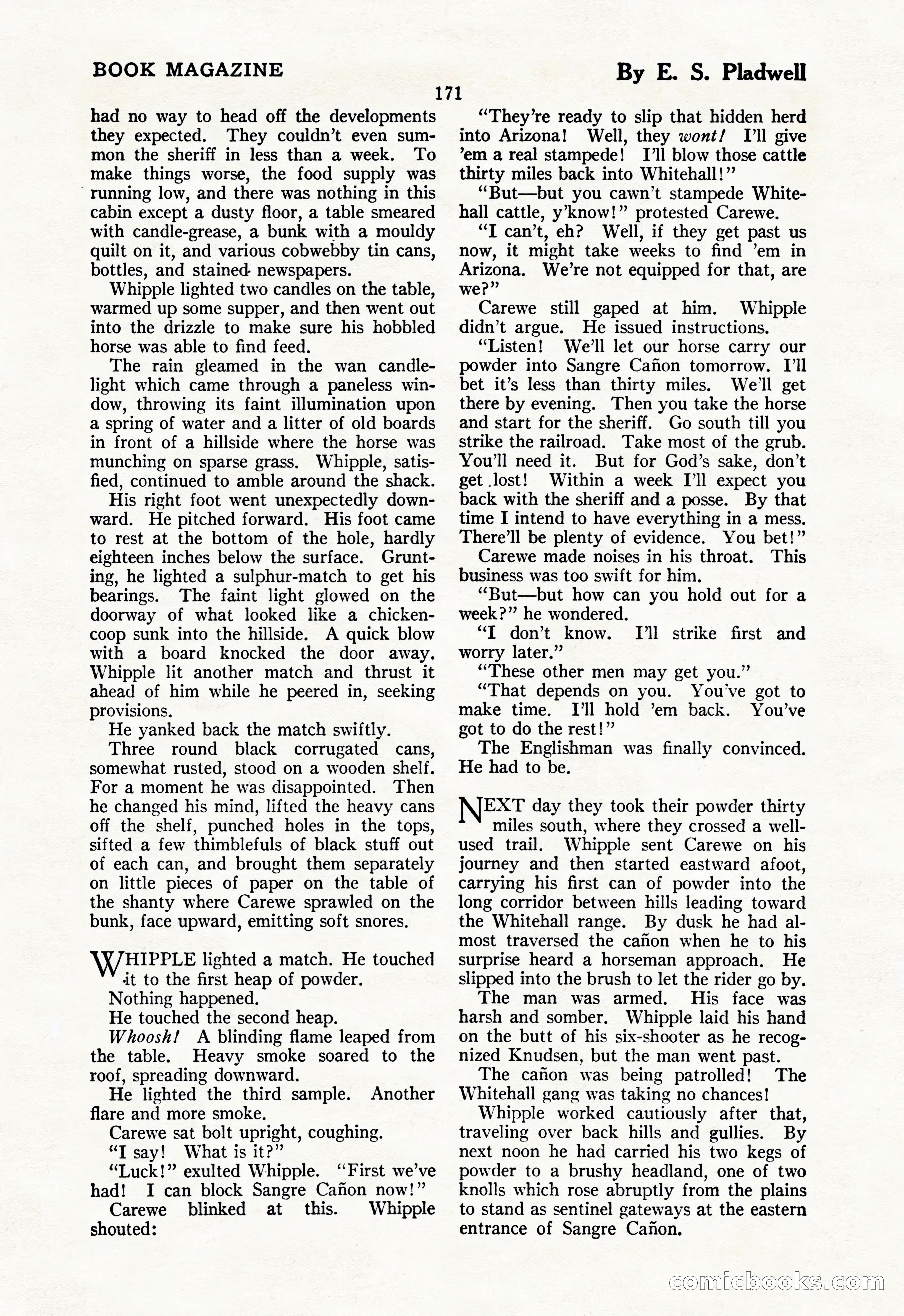 The Illustrated Blue Book Magazine, July 1928 — page 173 of 204