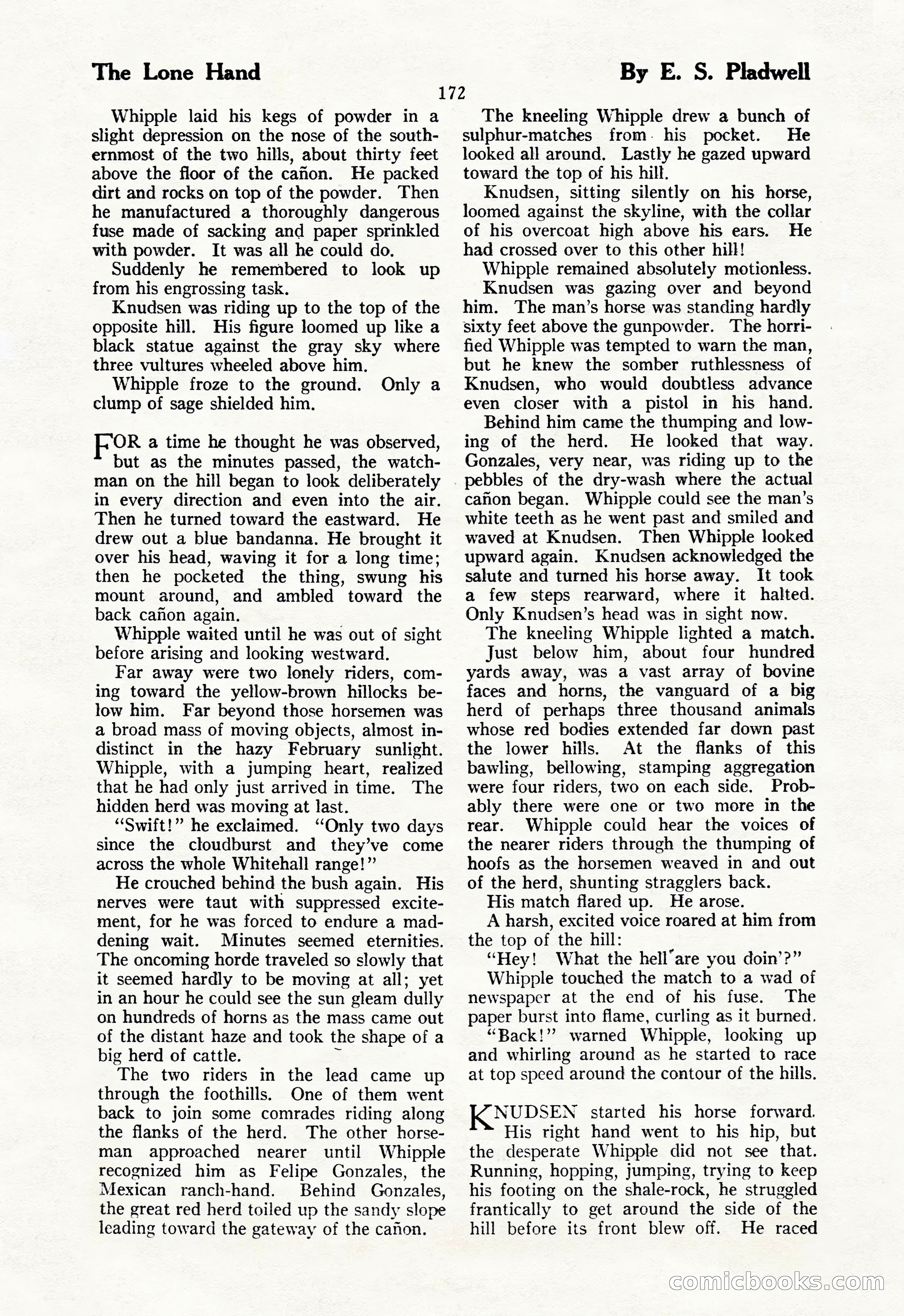 The Illustrated Blue Book Magazine, July 1928 — page 174 of 204