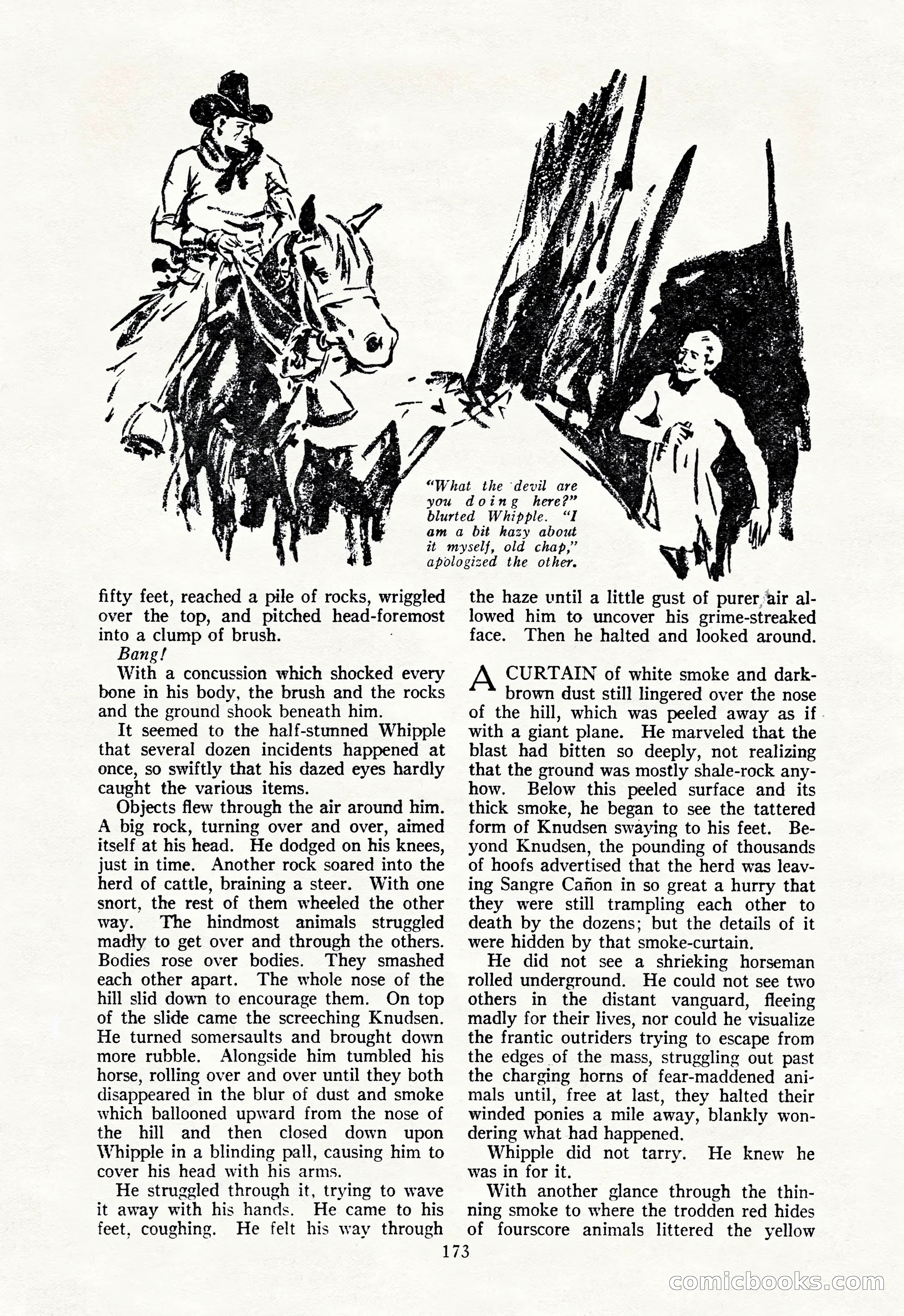 The Illustrated Blue Book Magazine, July 1928 — page 175 of 204