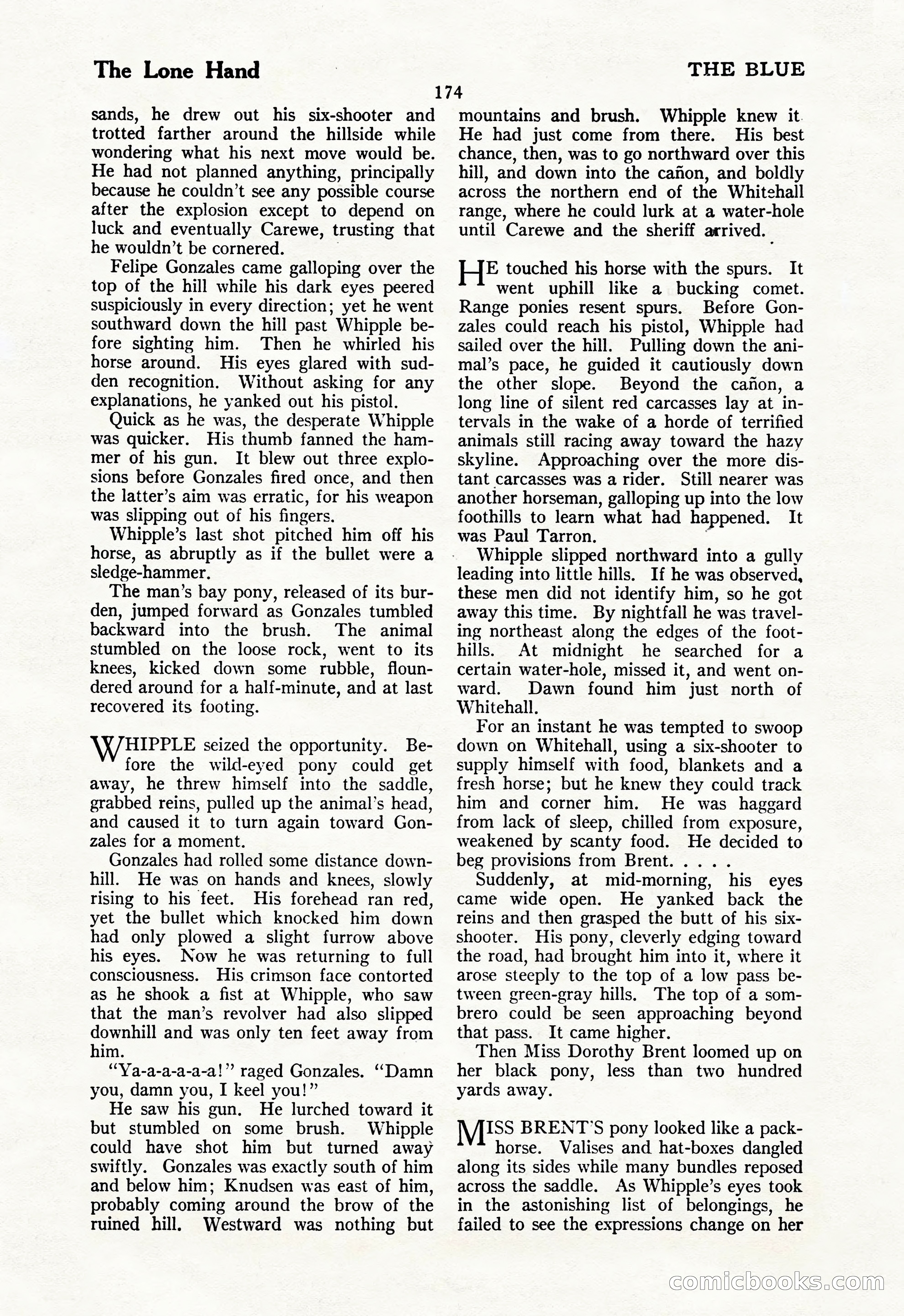 The Illustrated Blue Book Magazine, July 1928 — page 176 of 204