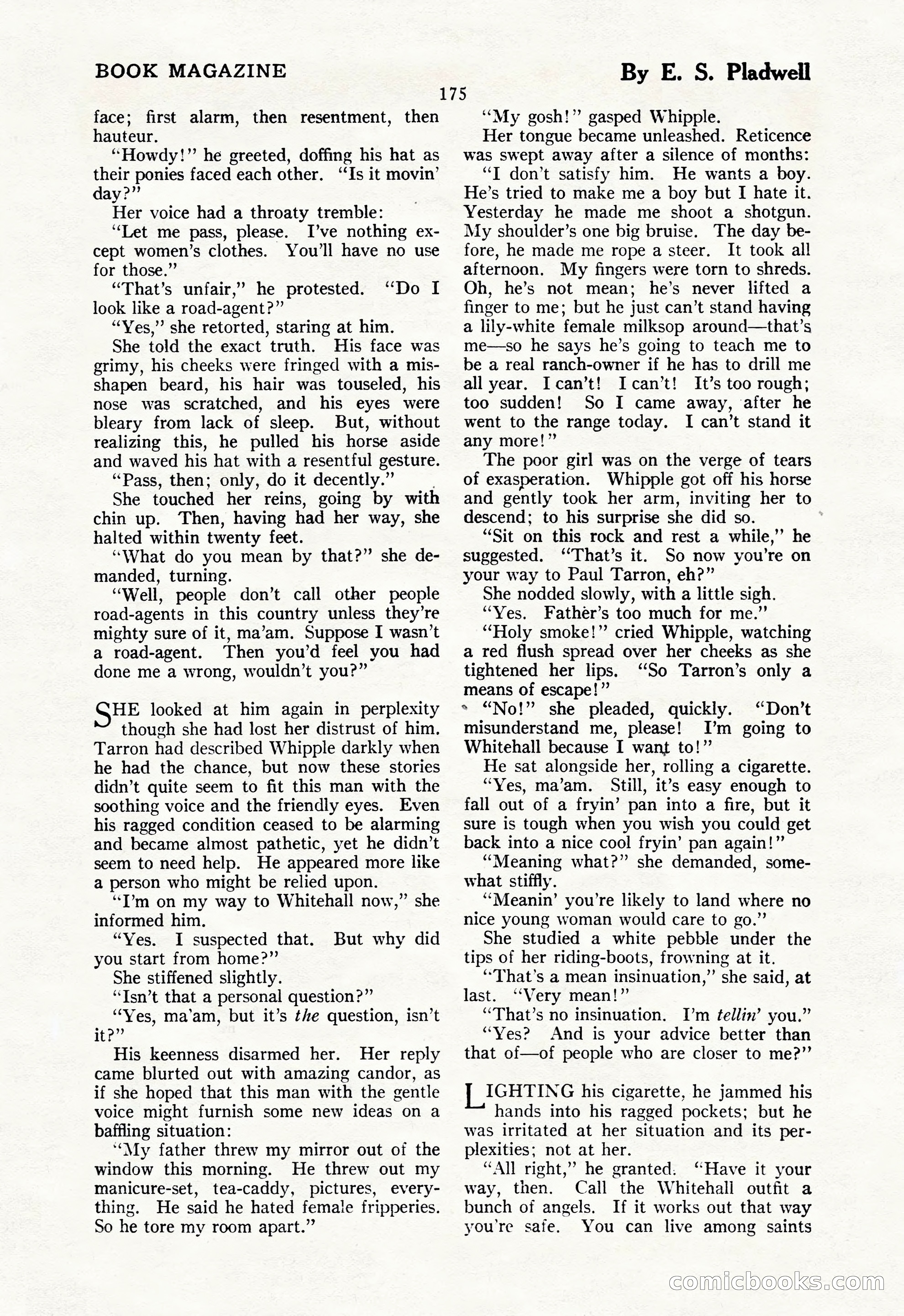 The Illustrated Blue Book Magazine, July 1928 — page 177 of 204
