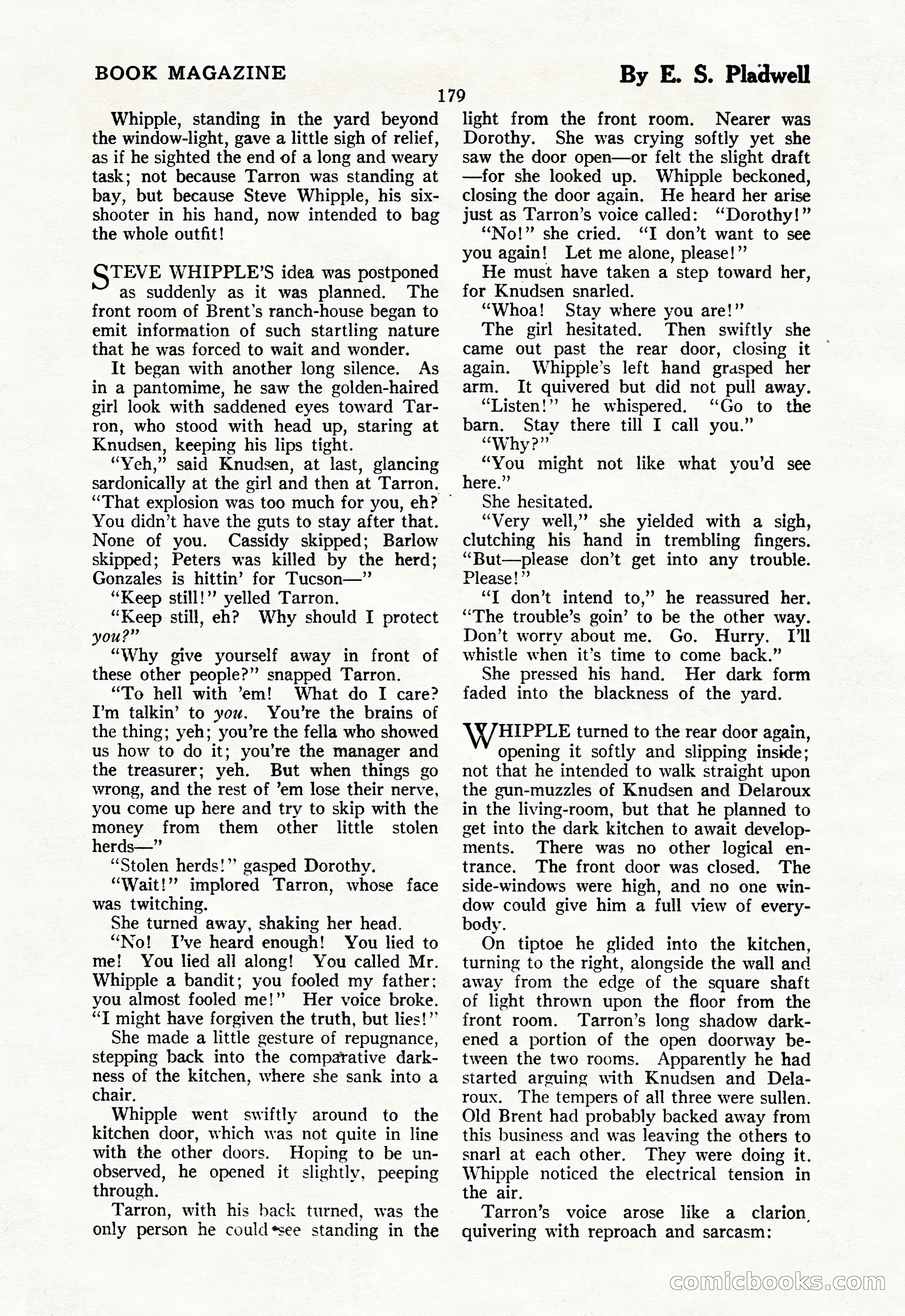 The Illustrated Blue Book Magazine, July 1928 — page 181 of 204