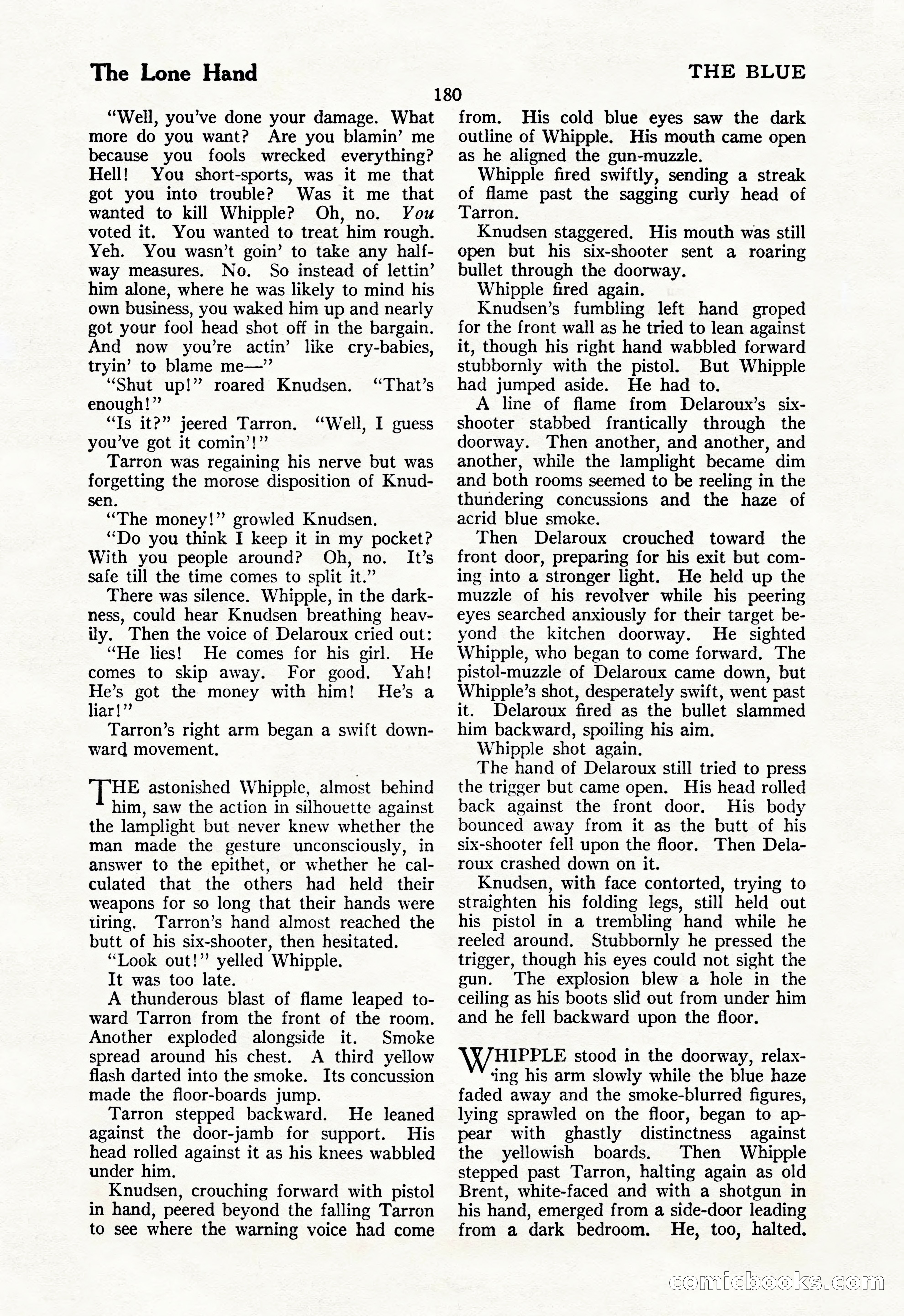 The Illustrated Blue Book Magazine, July 1928 — page 182 of 204