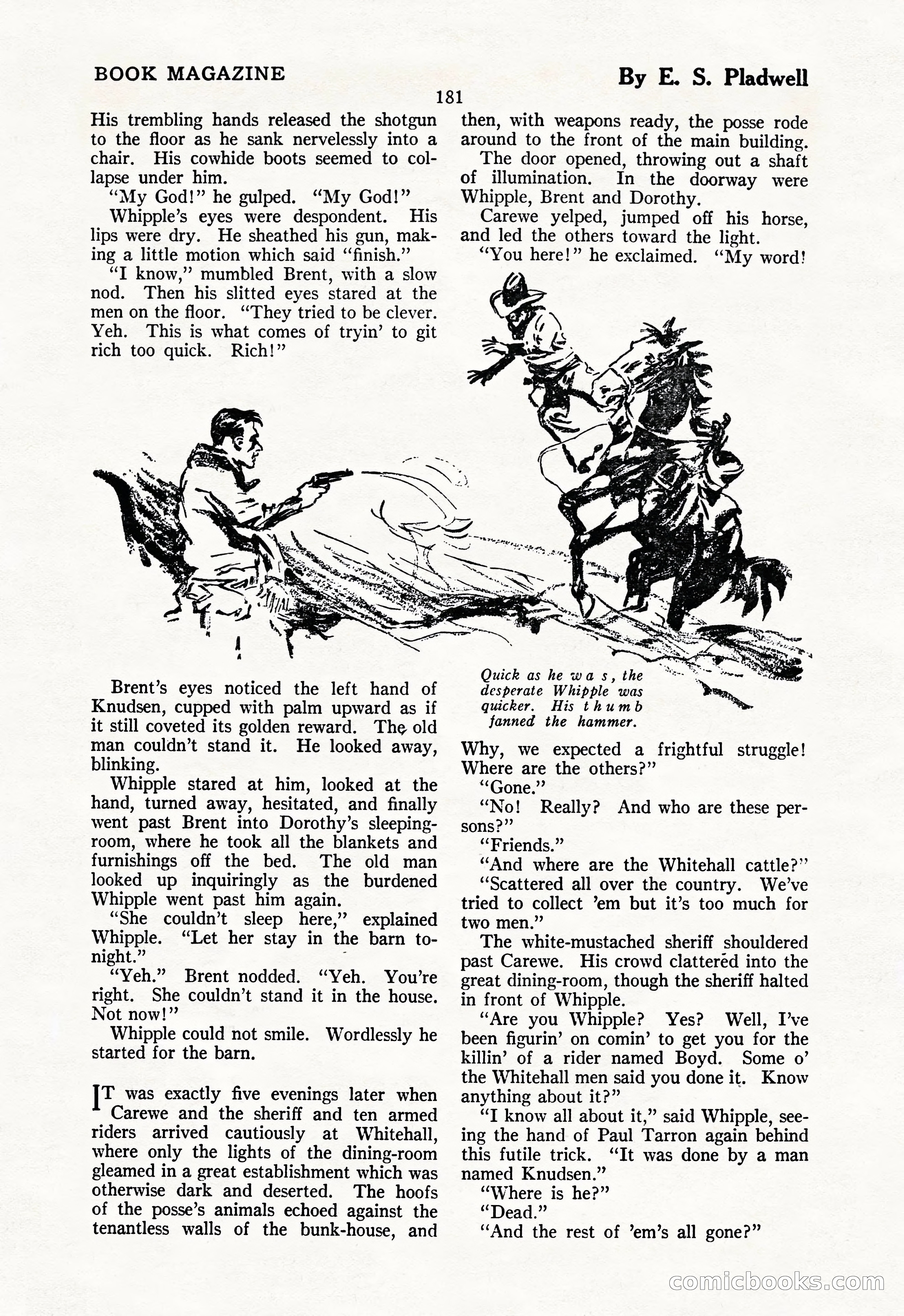The Illustrated Blue Book Magazine, July 1928 — page 183 of 204