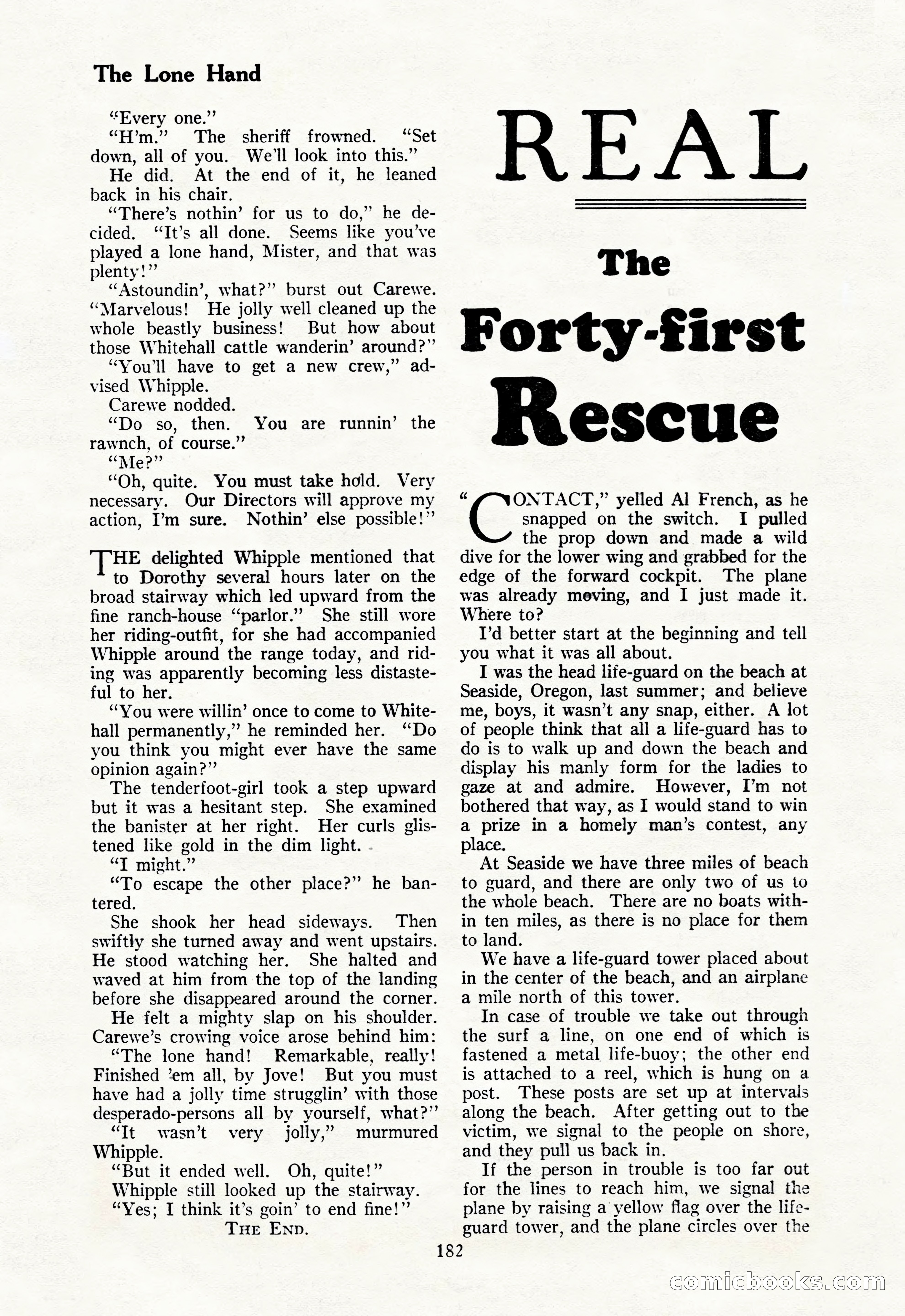 The Illustrated Blue Book Magazine, July 1928 — page 184 of 204