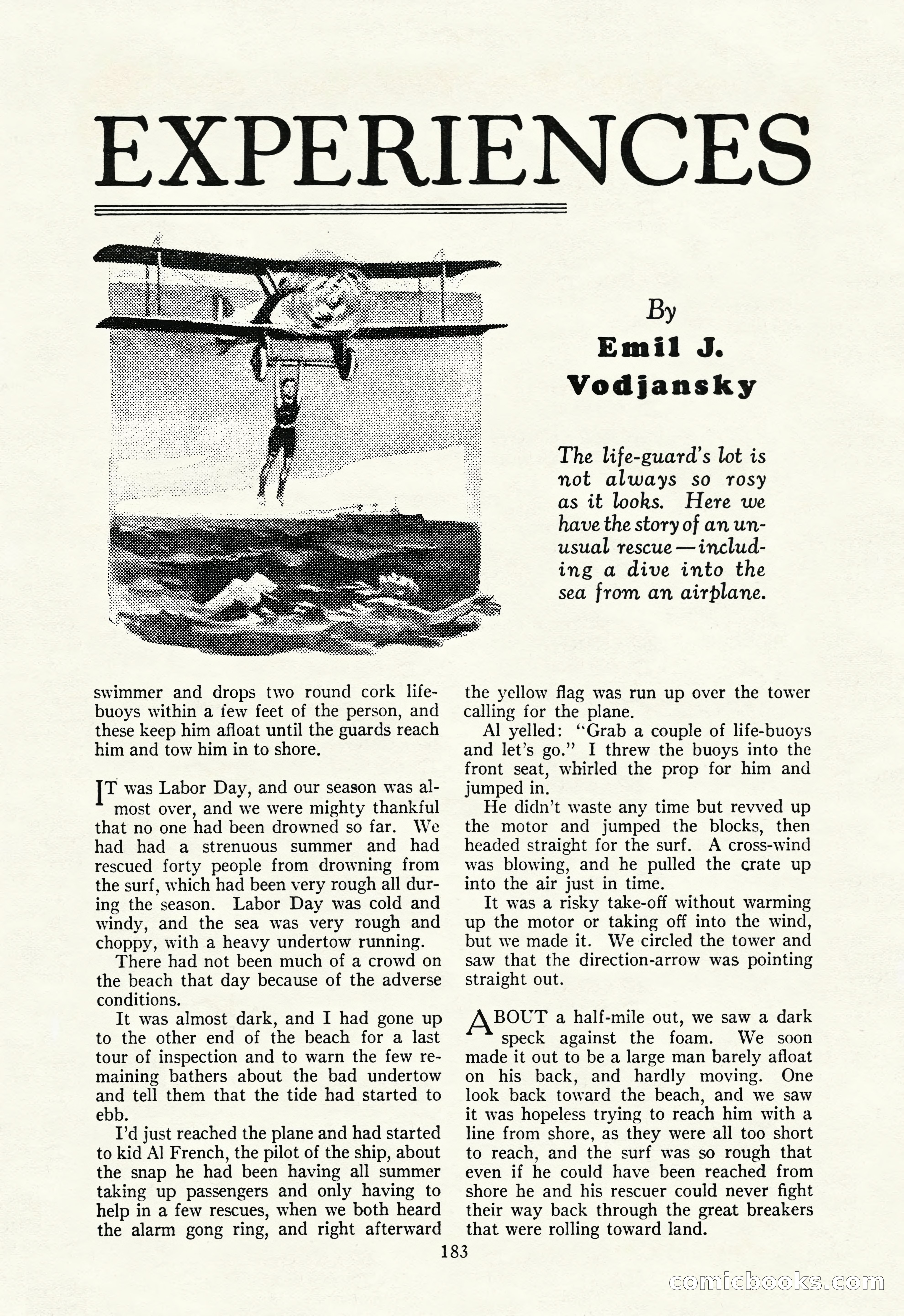 The Illustrated Blue Book Magazine, July 1928 — page 185 of 204