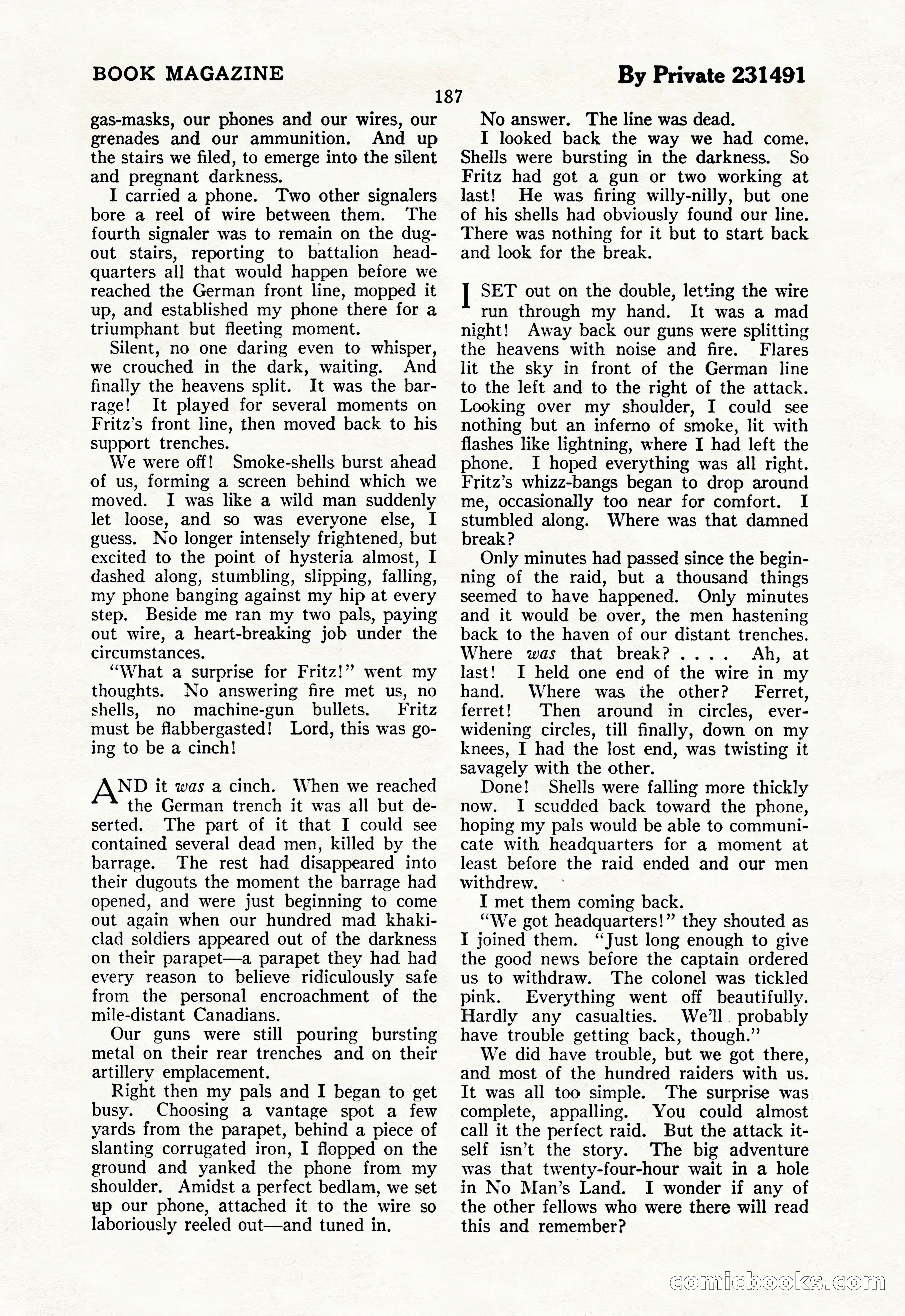 The Illustrated Blue Book Magazine, July 1928 — page 189 of 204