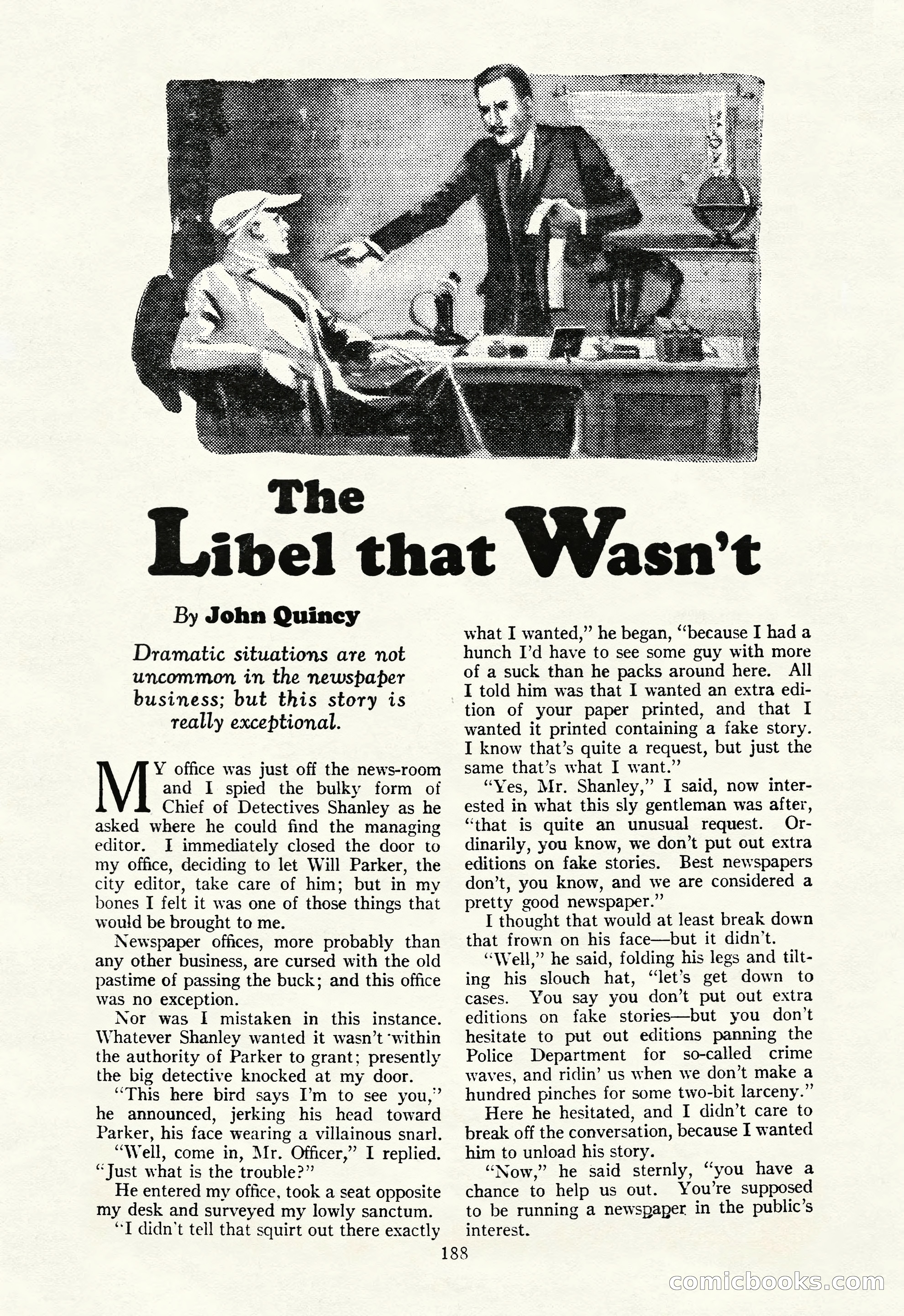 The Illustrated Blue Book Magazine, July 1928 — page 190 of 204
