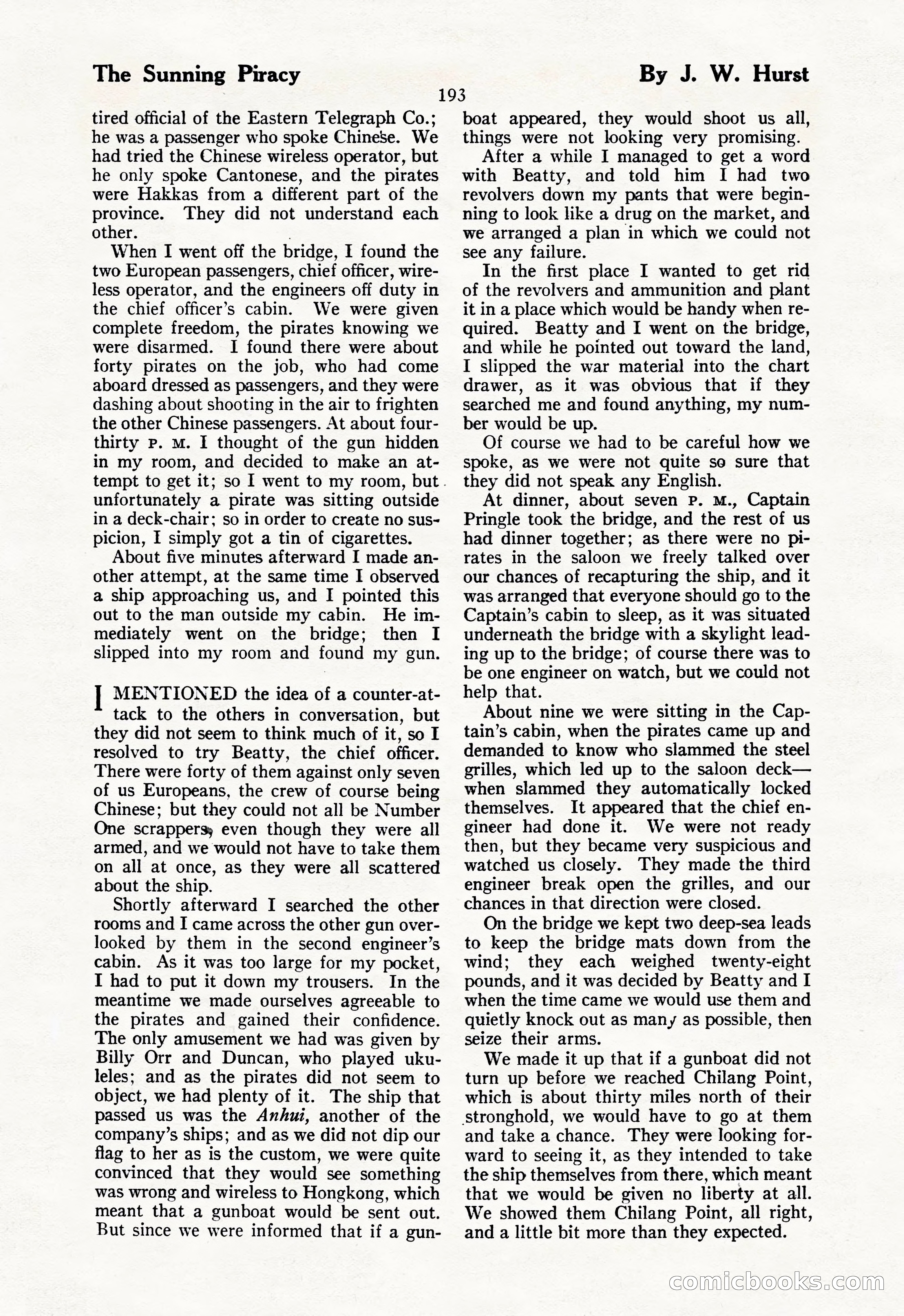 The Illustrated Blue Book Magazine, July 1928 — page 195 of 204