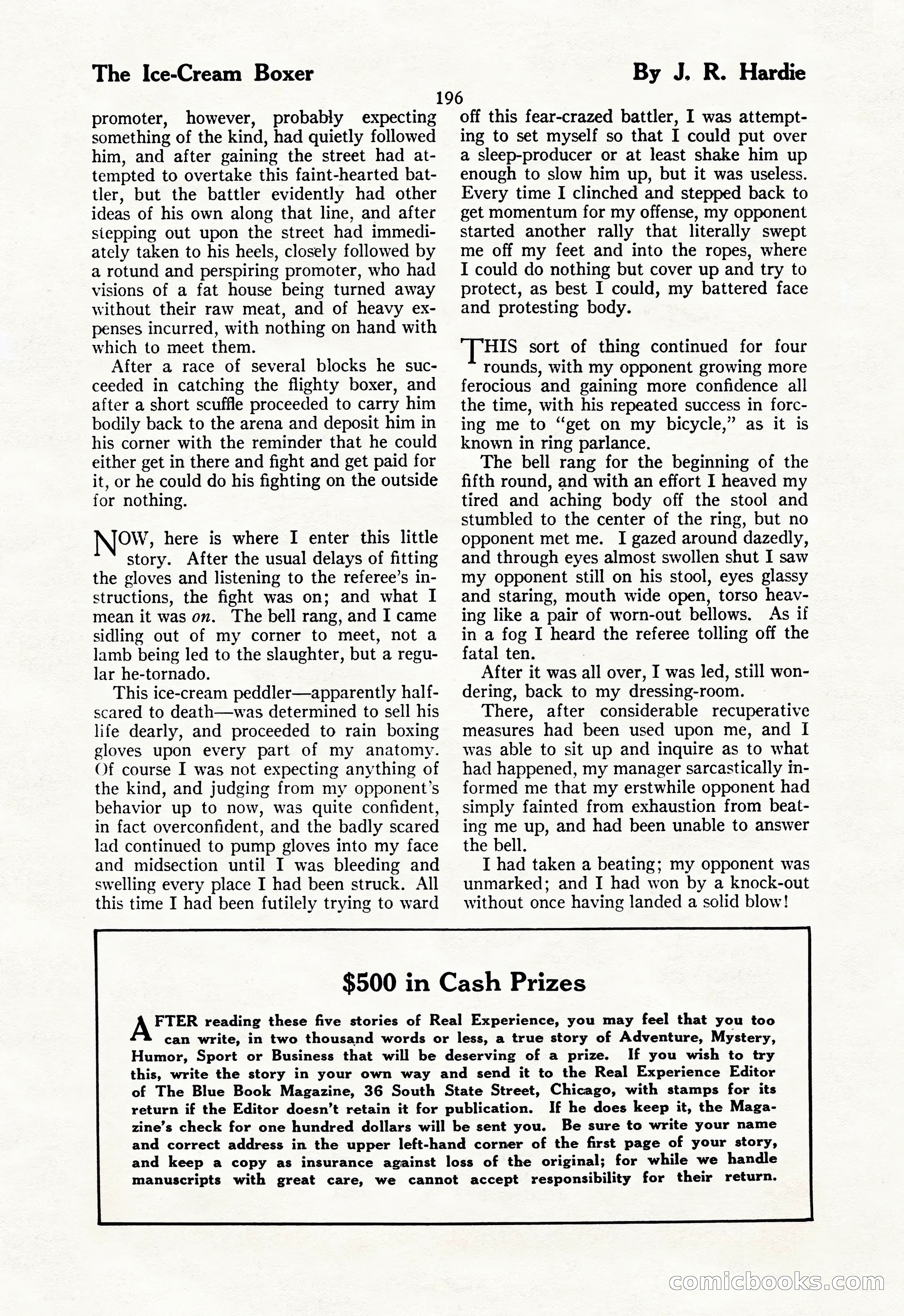 The Illustrated Blue Book Magazine, July 1928 — page 198 of 204