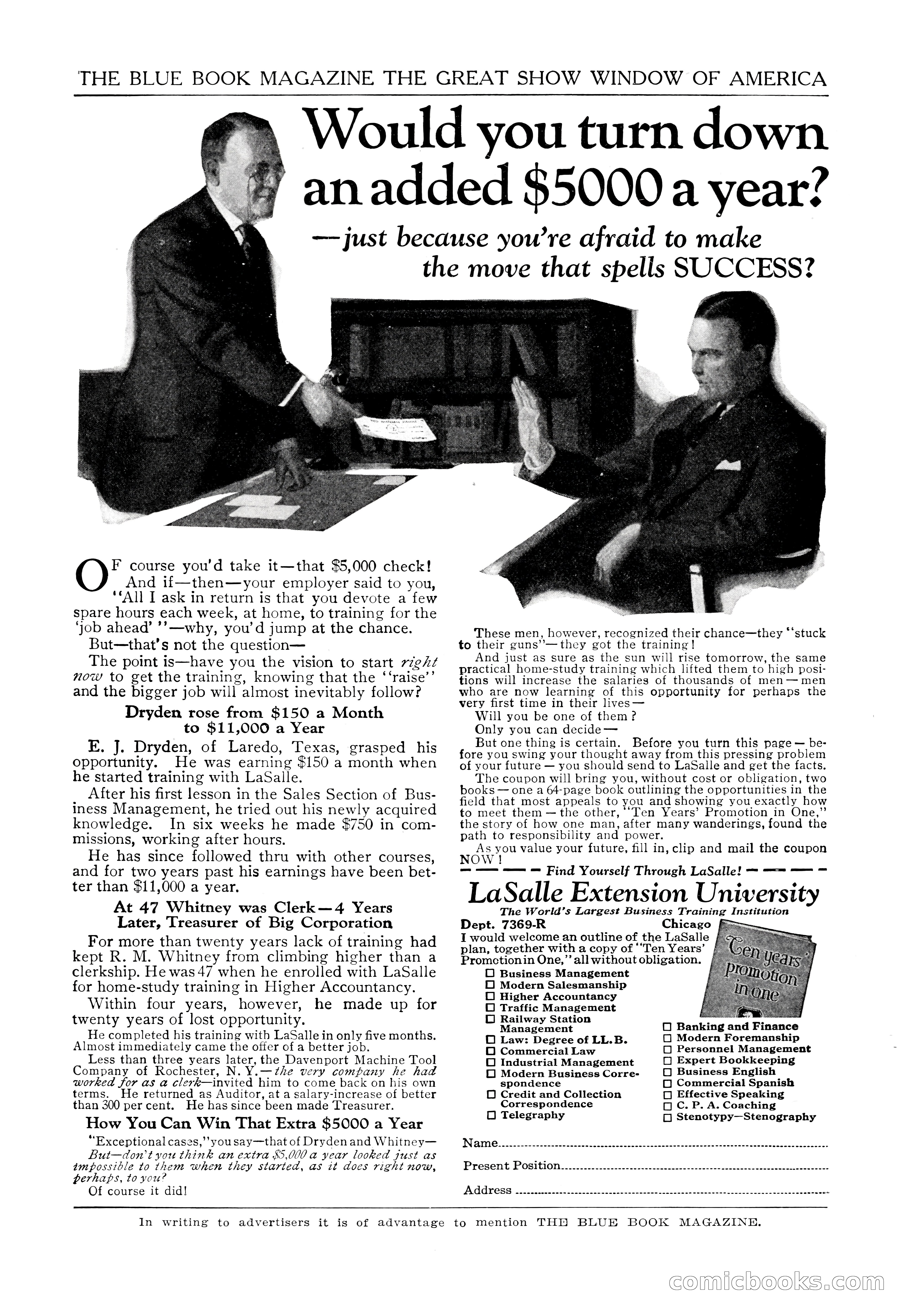 The Illustrated Blue Book Magazine, July 1928 — page 201 of 204