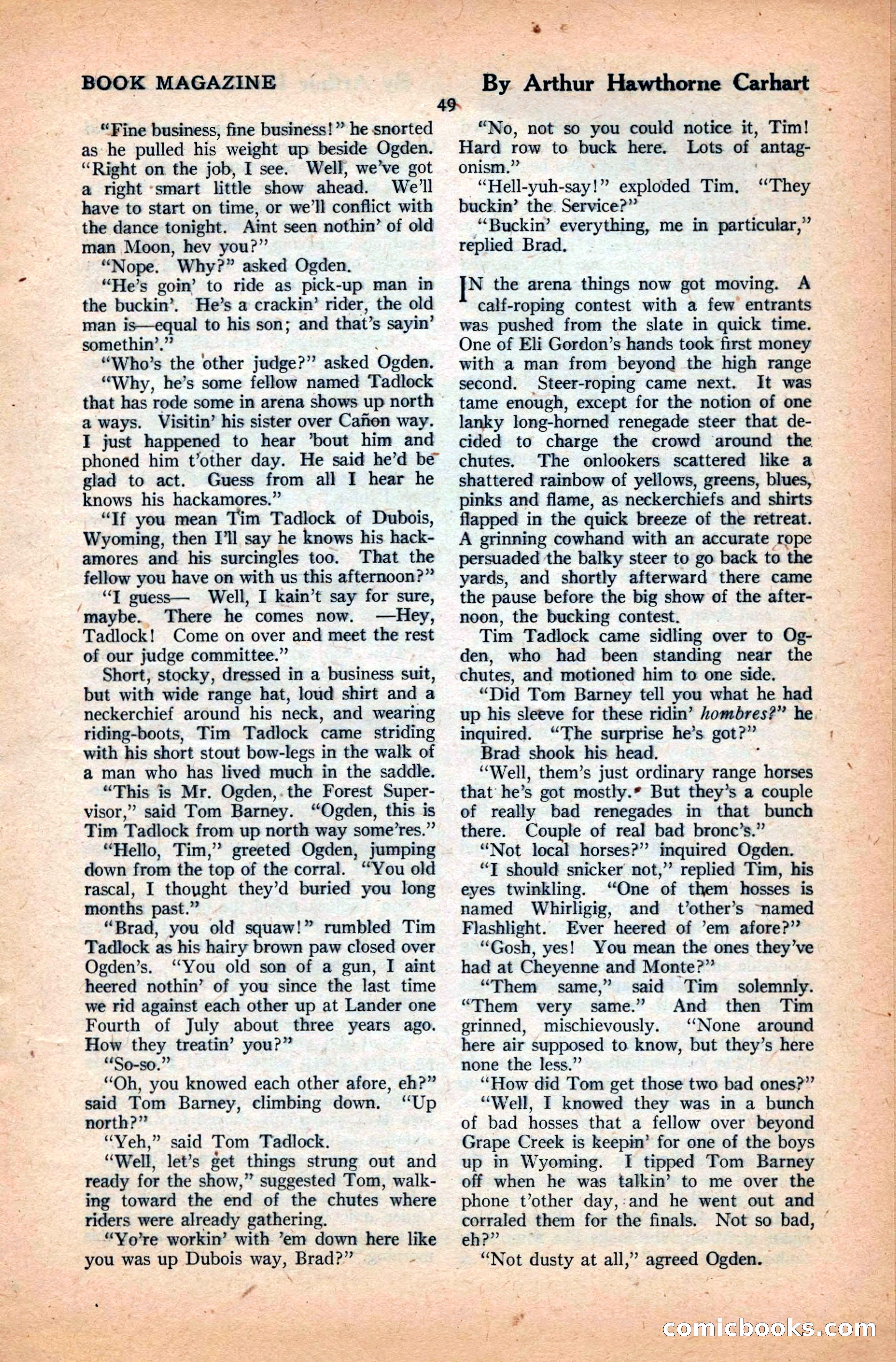 The Illustrated Blue Book Magazine — page 51 of 204
