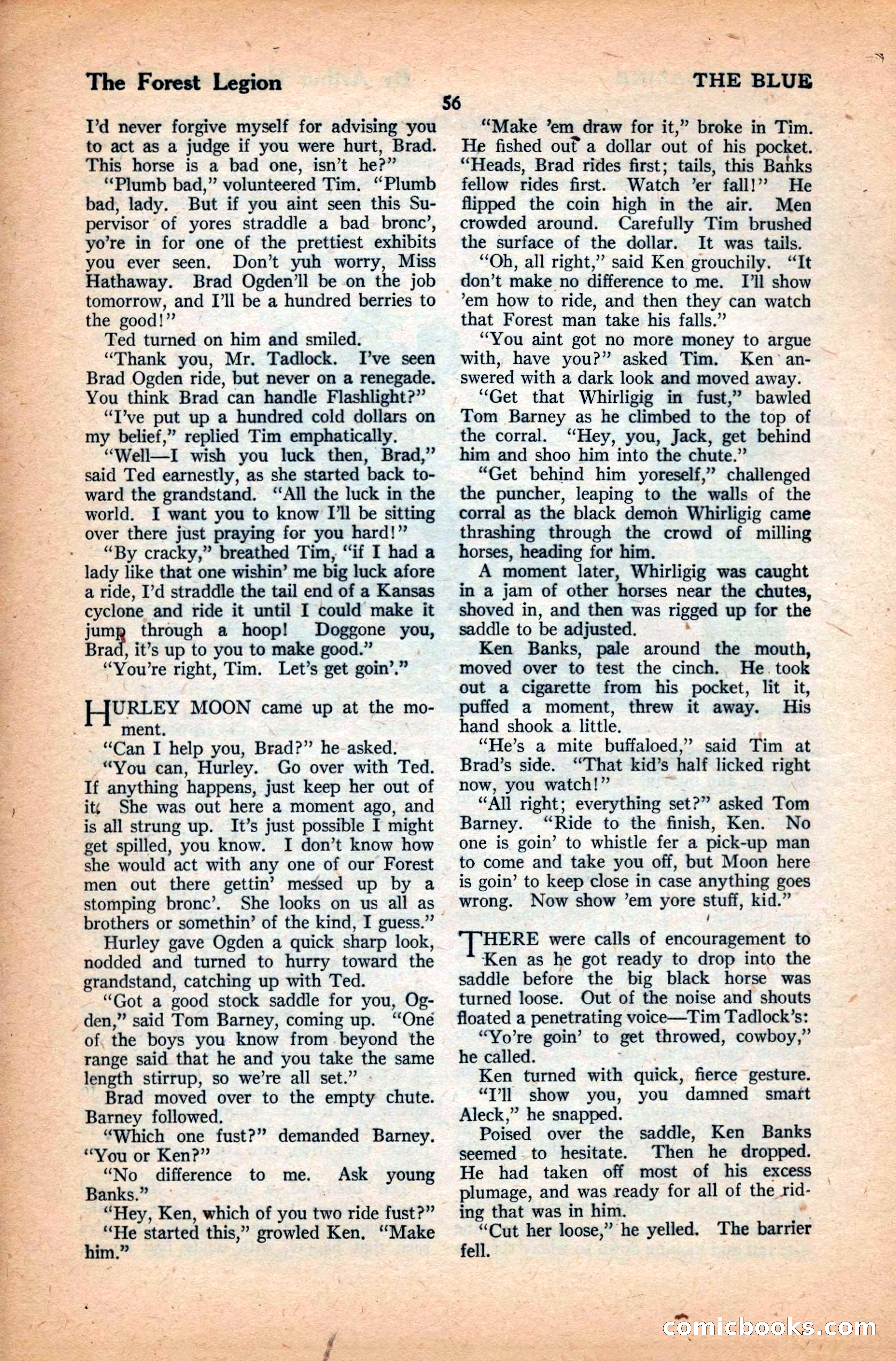 The Illustrated Blue Book Magazine — page 58 of 204