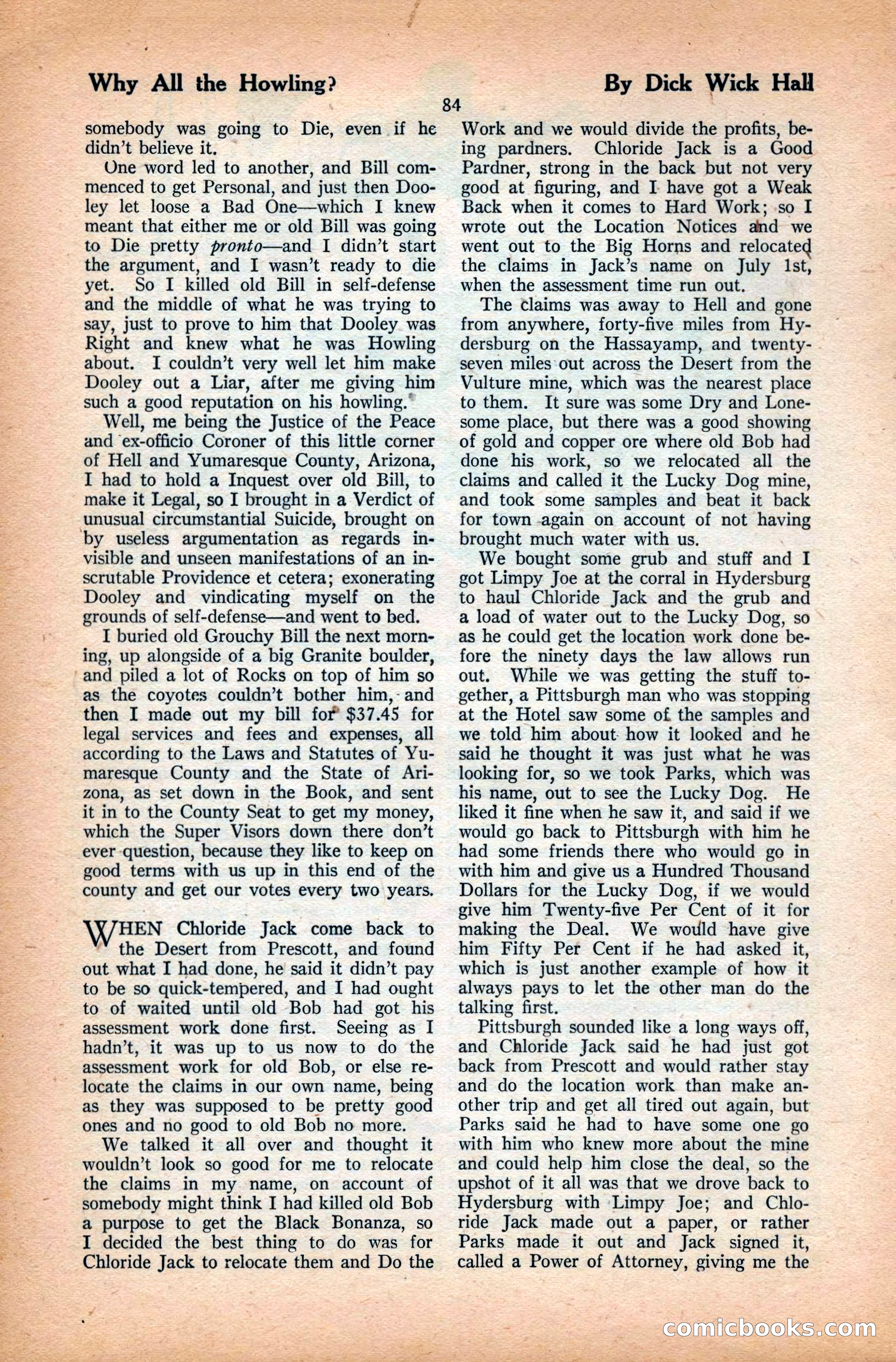 The Illustrated Blue Book Magazine — page 86 of 204