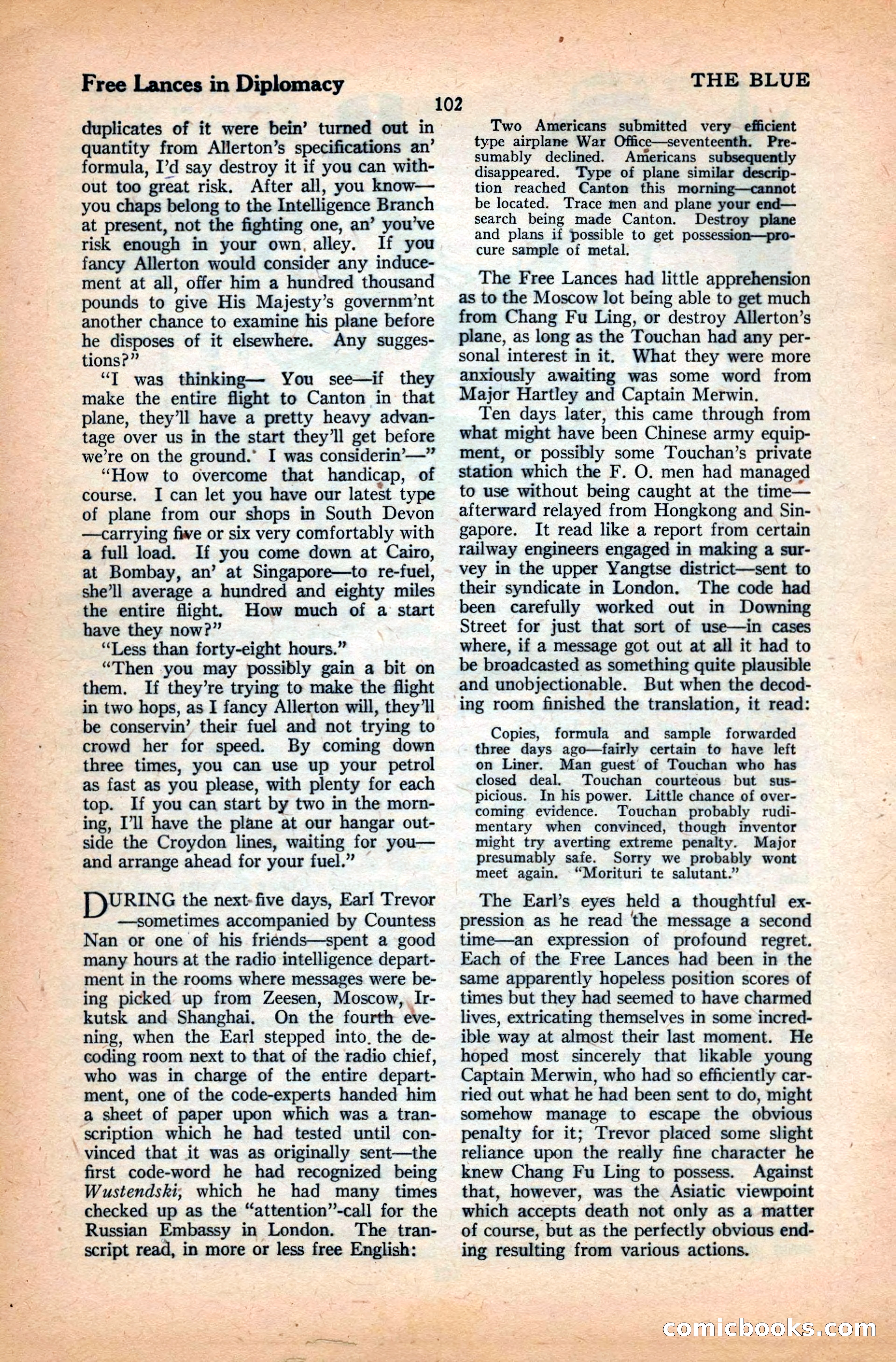 The Illustrated Blue Book Magazine — page 104 of 204
