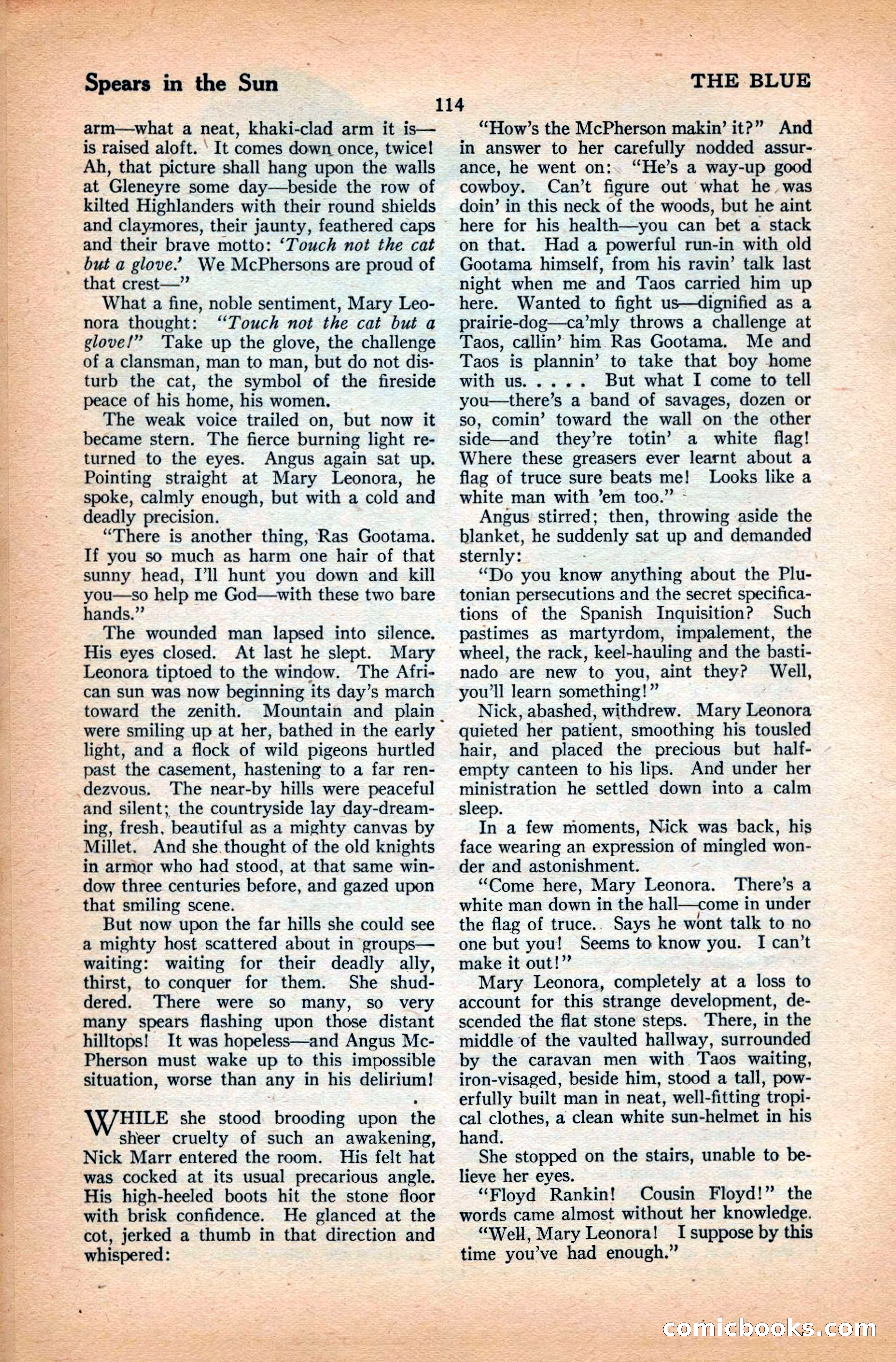 The Illustrated Blue Book Magazine — page 116 of 204