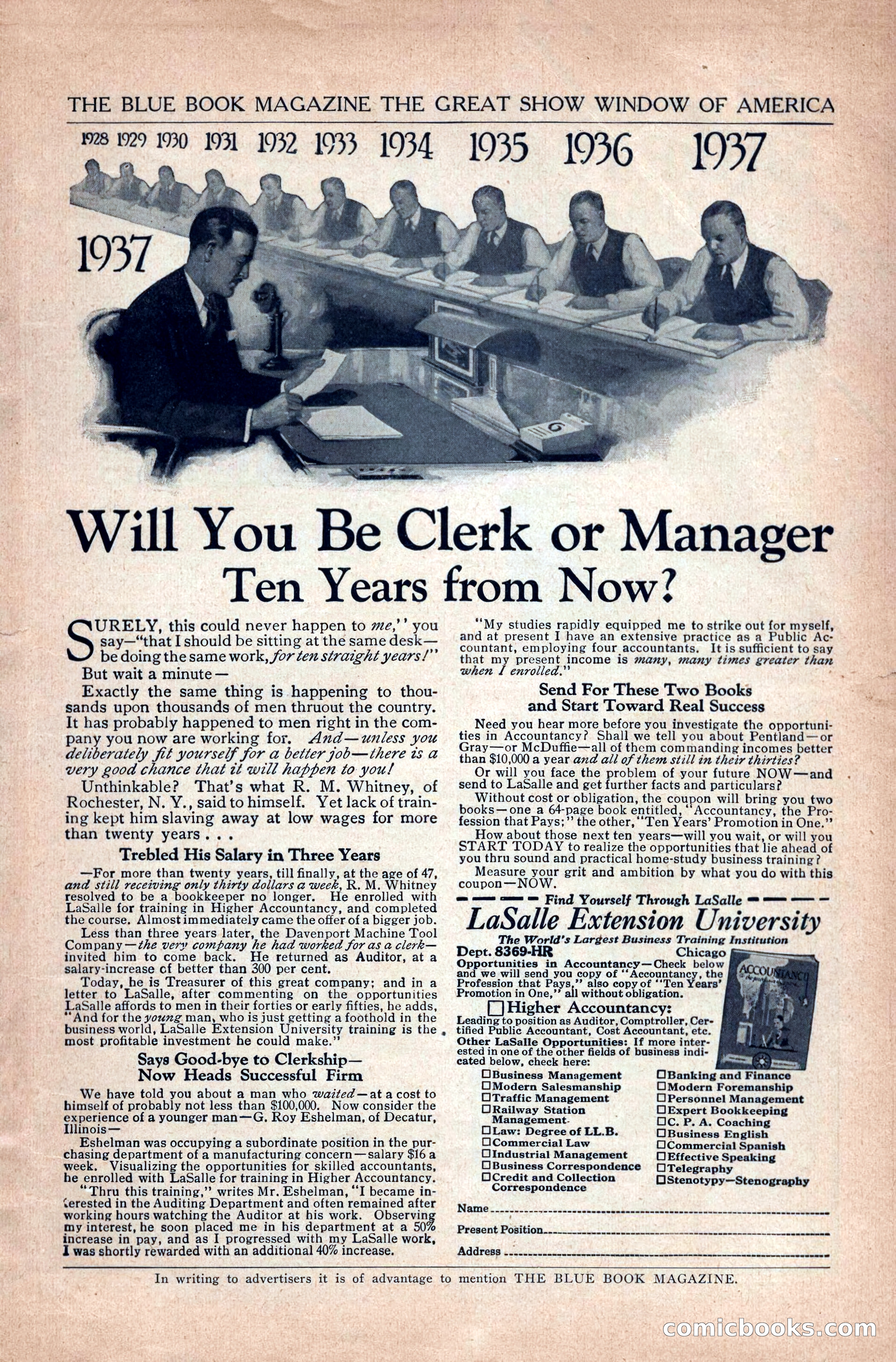 The Illustrated Blue Book Magazine — page 199 of 204