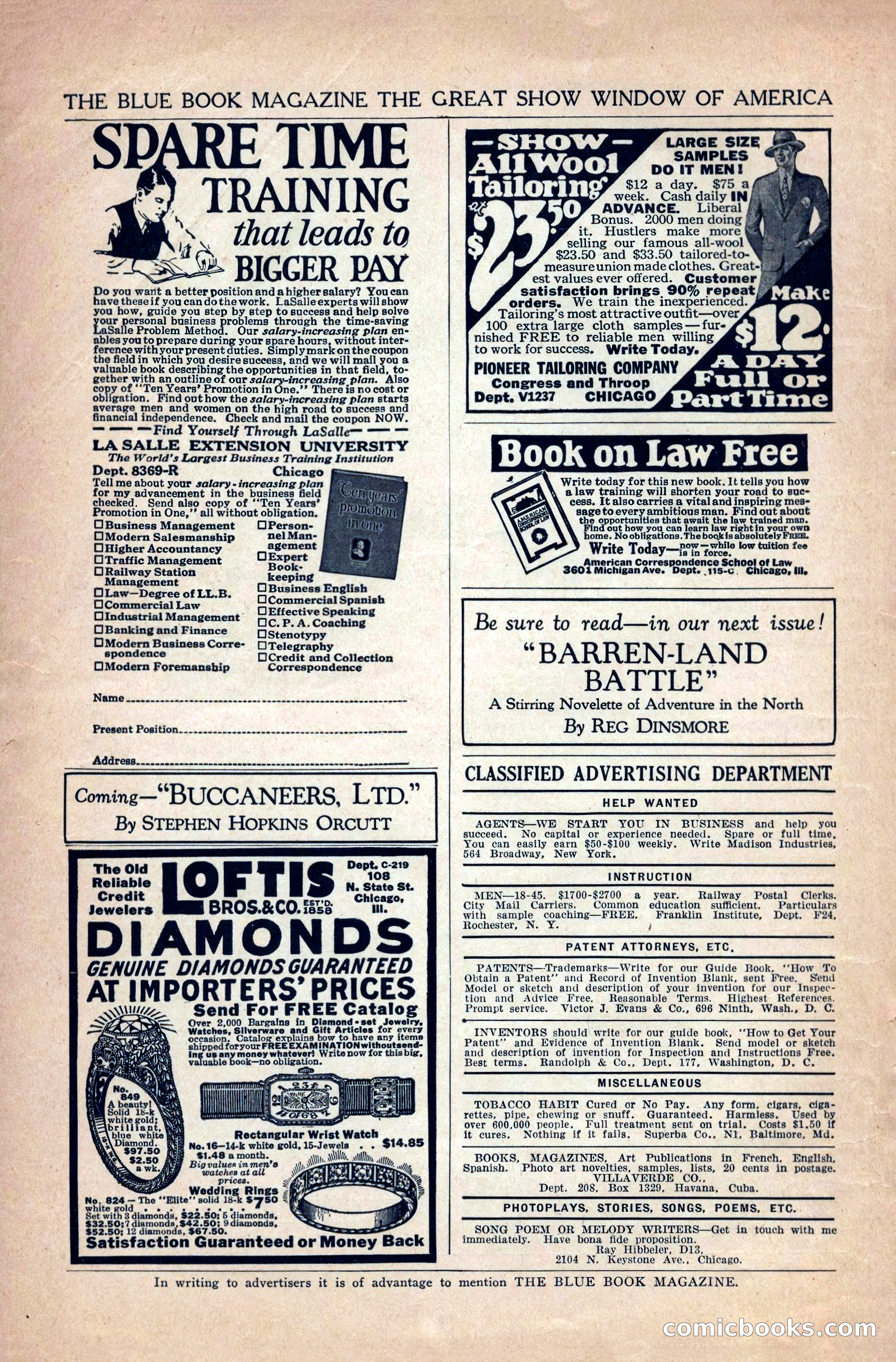 The Illustrated Blue Book Magazine — page 200 of 204