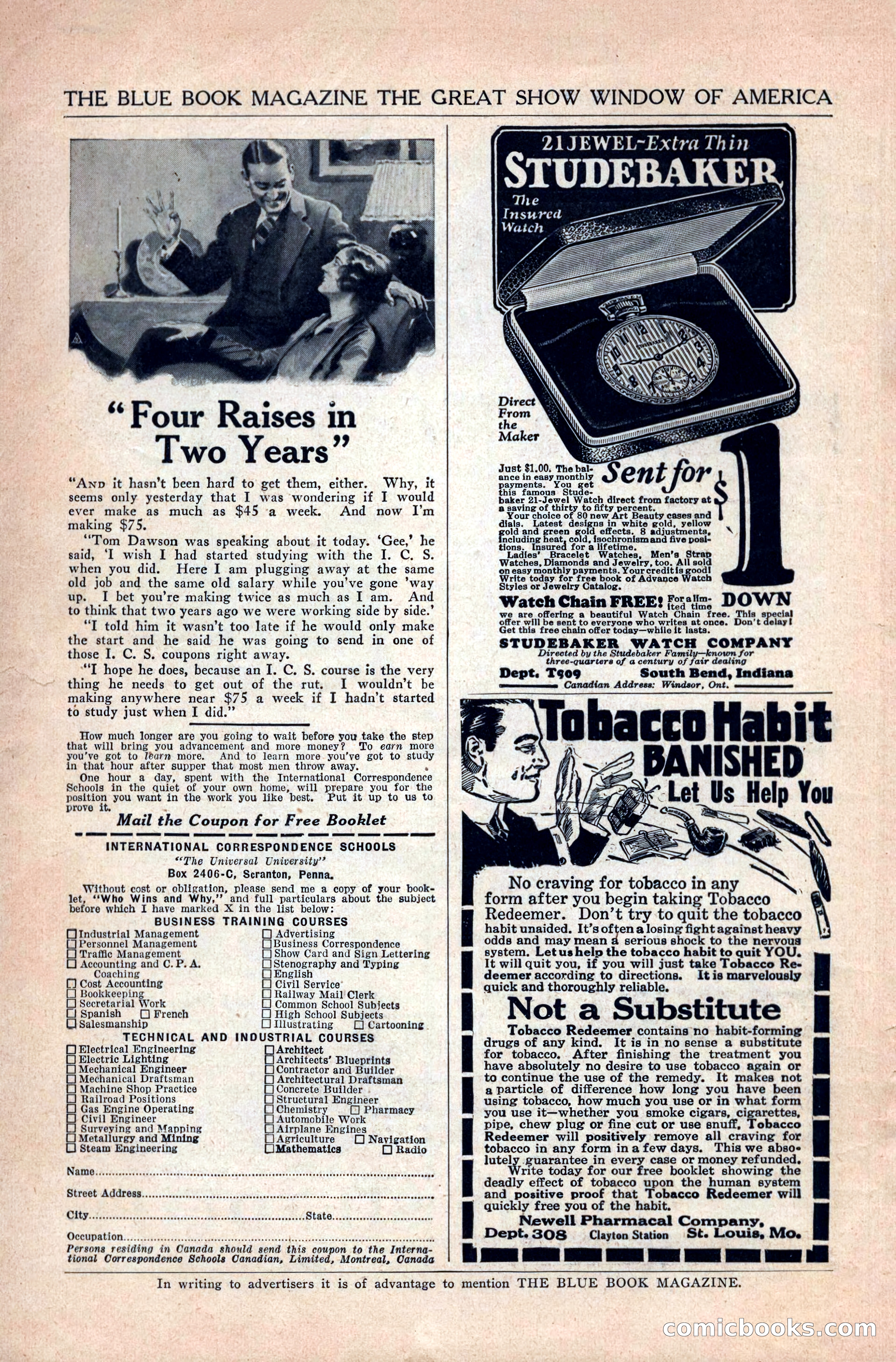 The Illustrated Blue Book Magazine — page 202 of 204