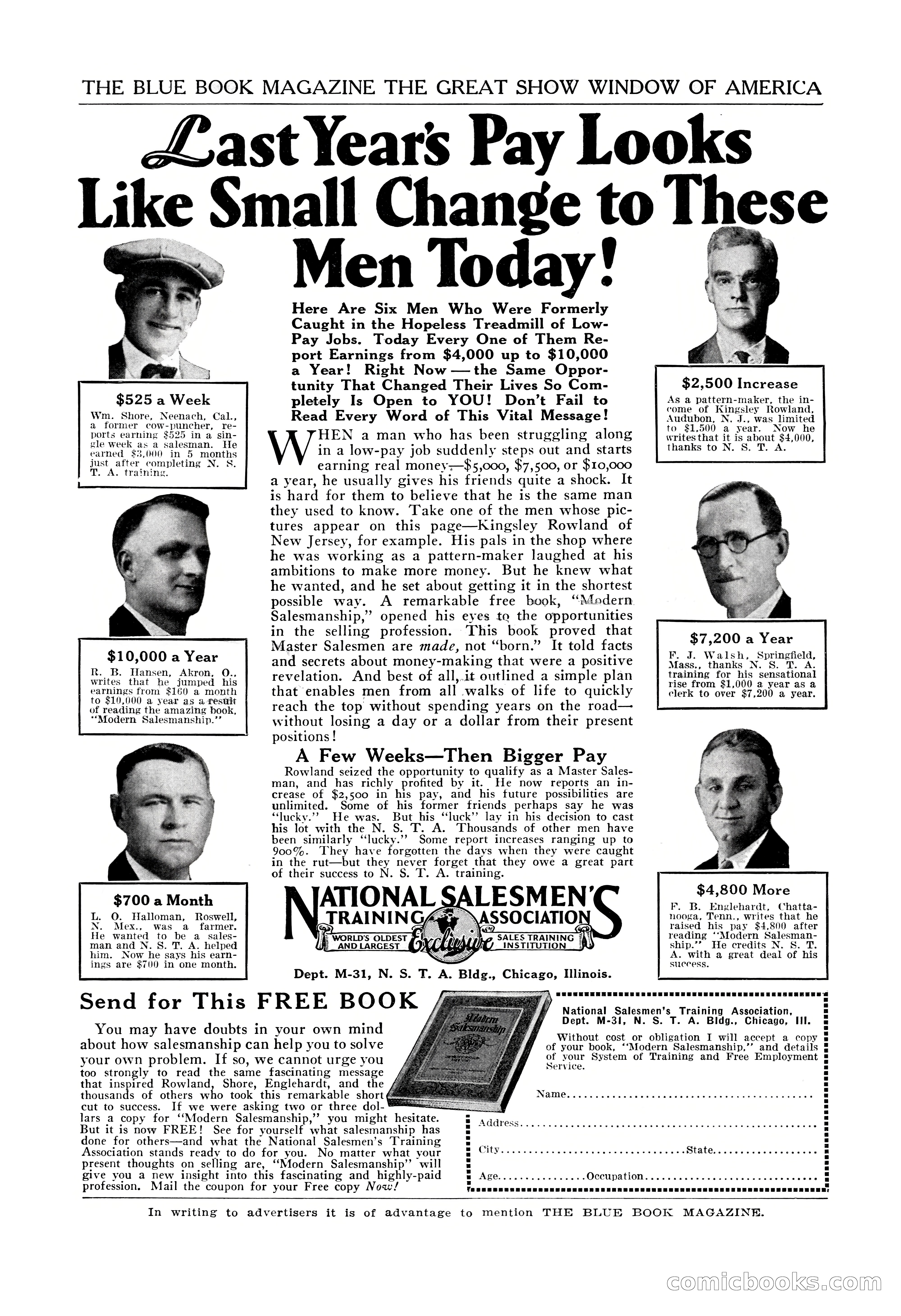 The Illustrated Blue Book Magazine, September 1928 — page 3 of 204