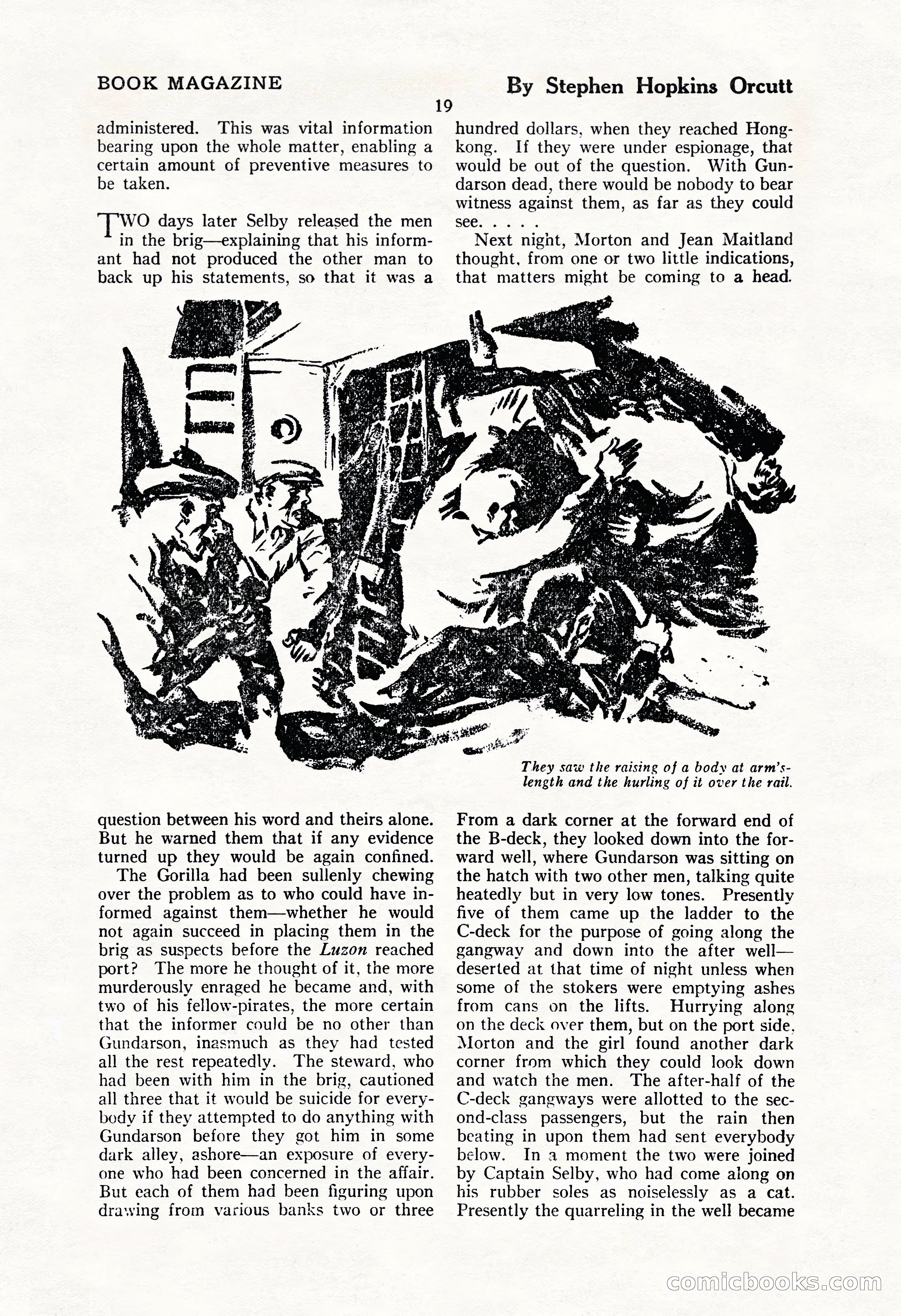The Illustrated Blue Book Magazine, September 1928 — page 21 of 204