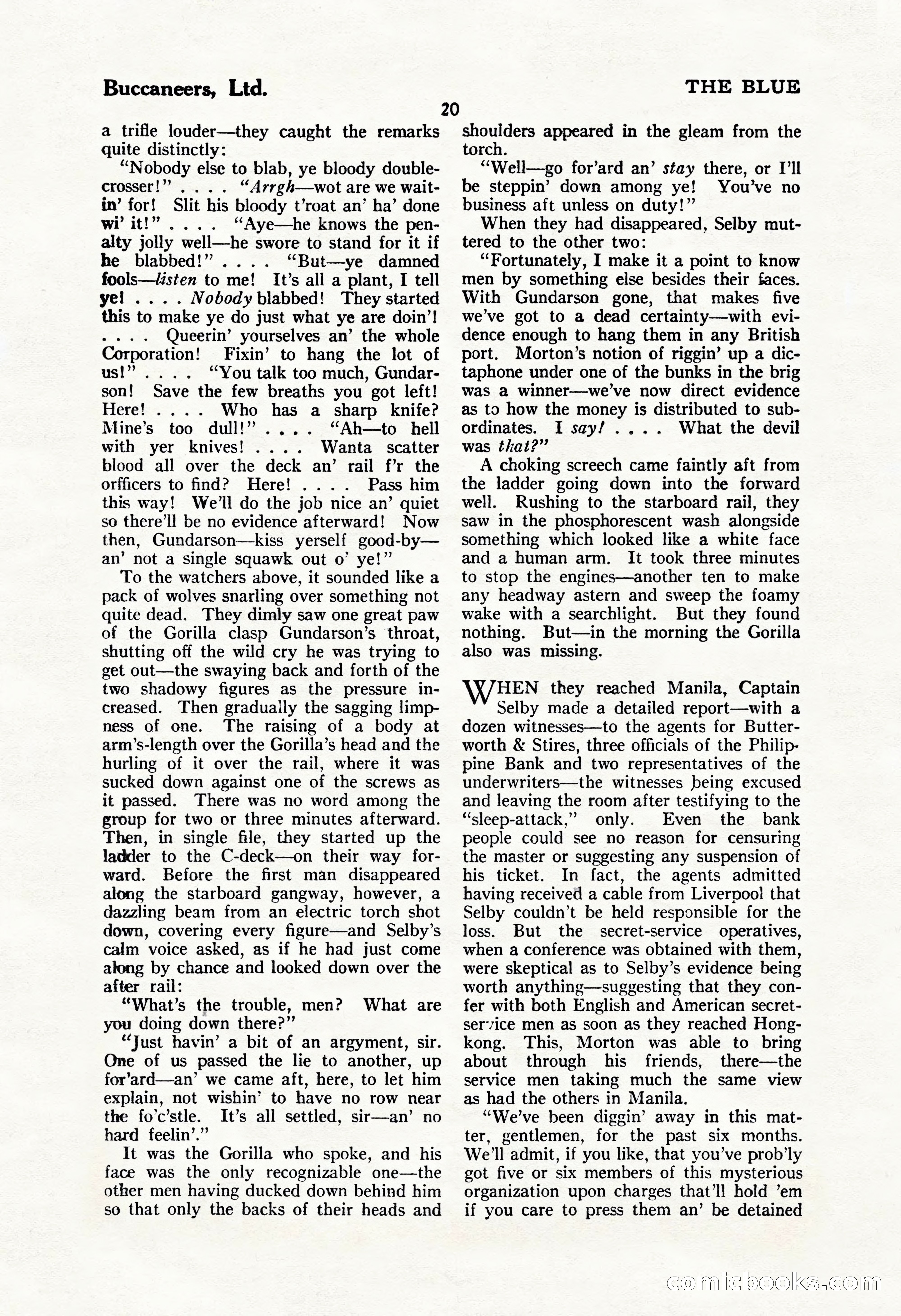 The Illustrated Blue Book Magazine, September 1928 — page 22 of 204