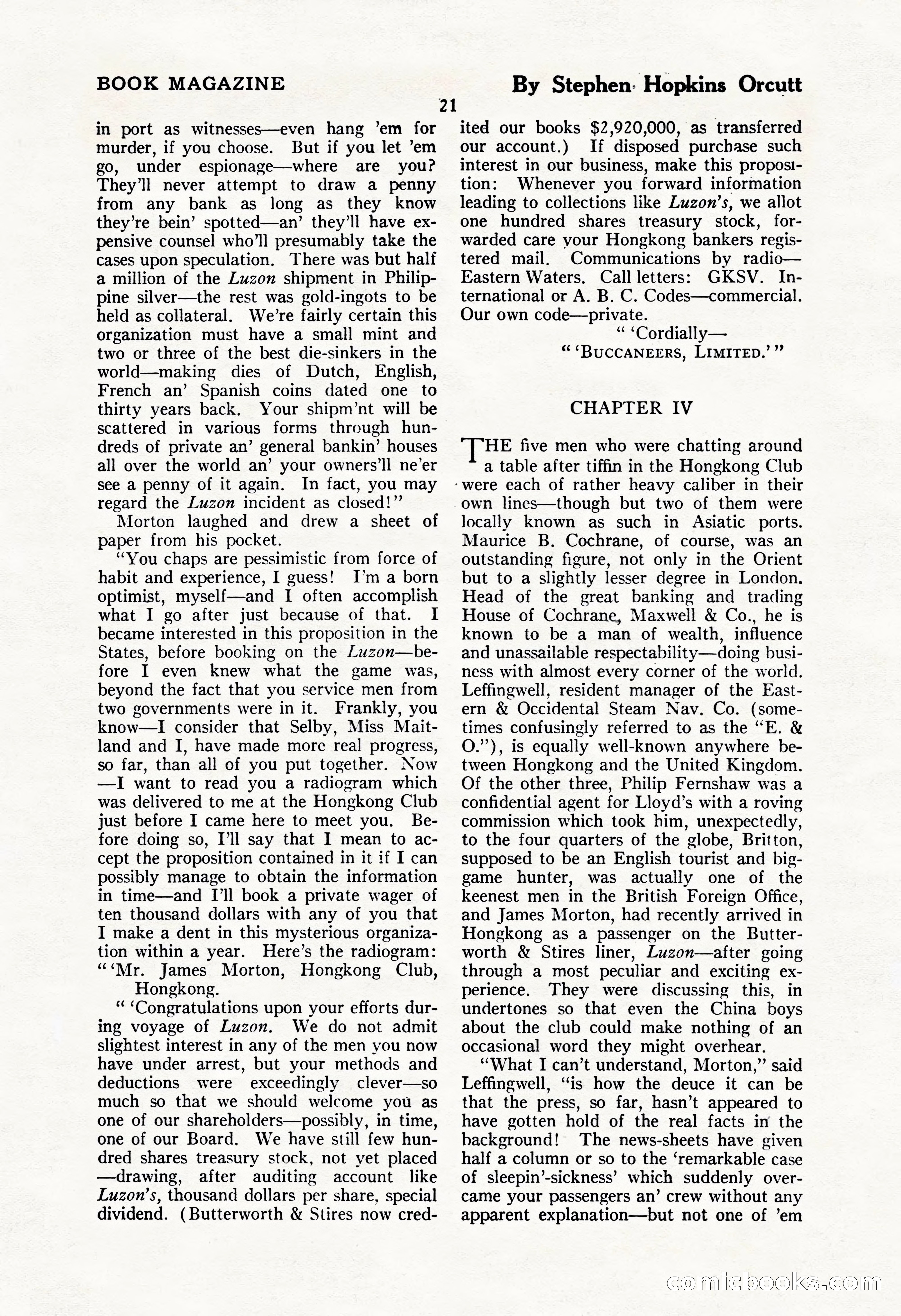 The Illustrated Blue Book Magazine, September 1928 — page 23 of 204