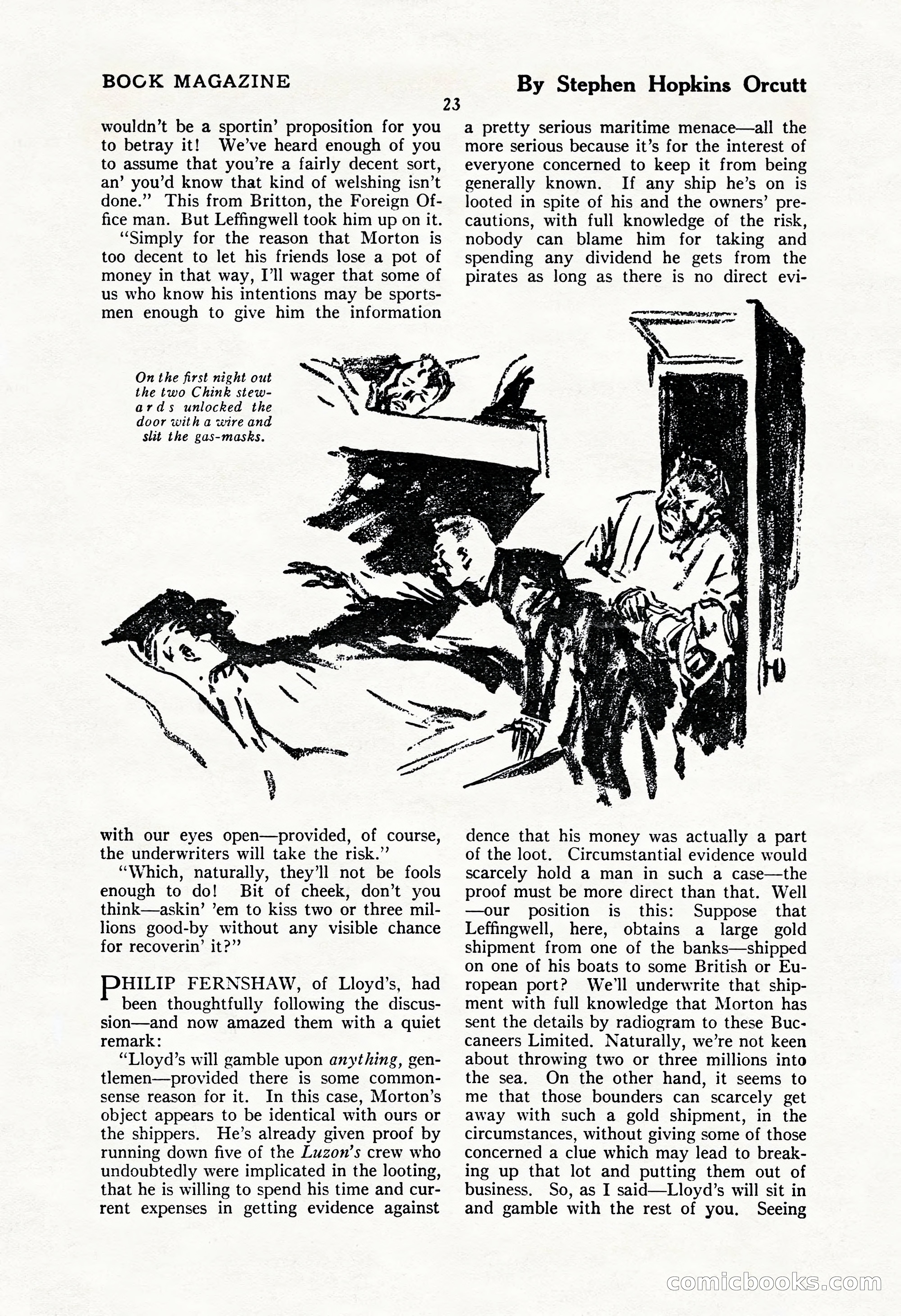 The Illustrated Blue Book Magazine, September 1928 — page 25 of 204