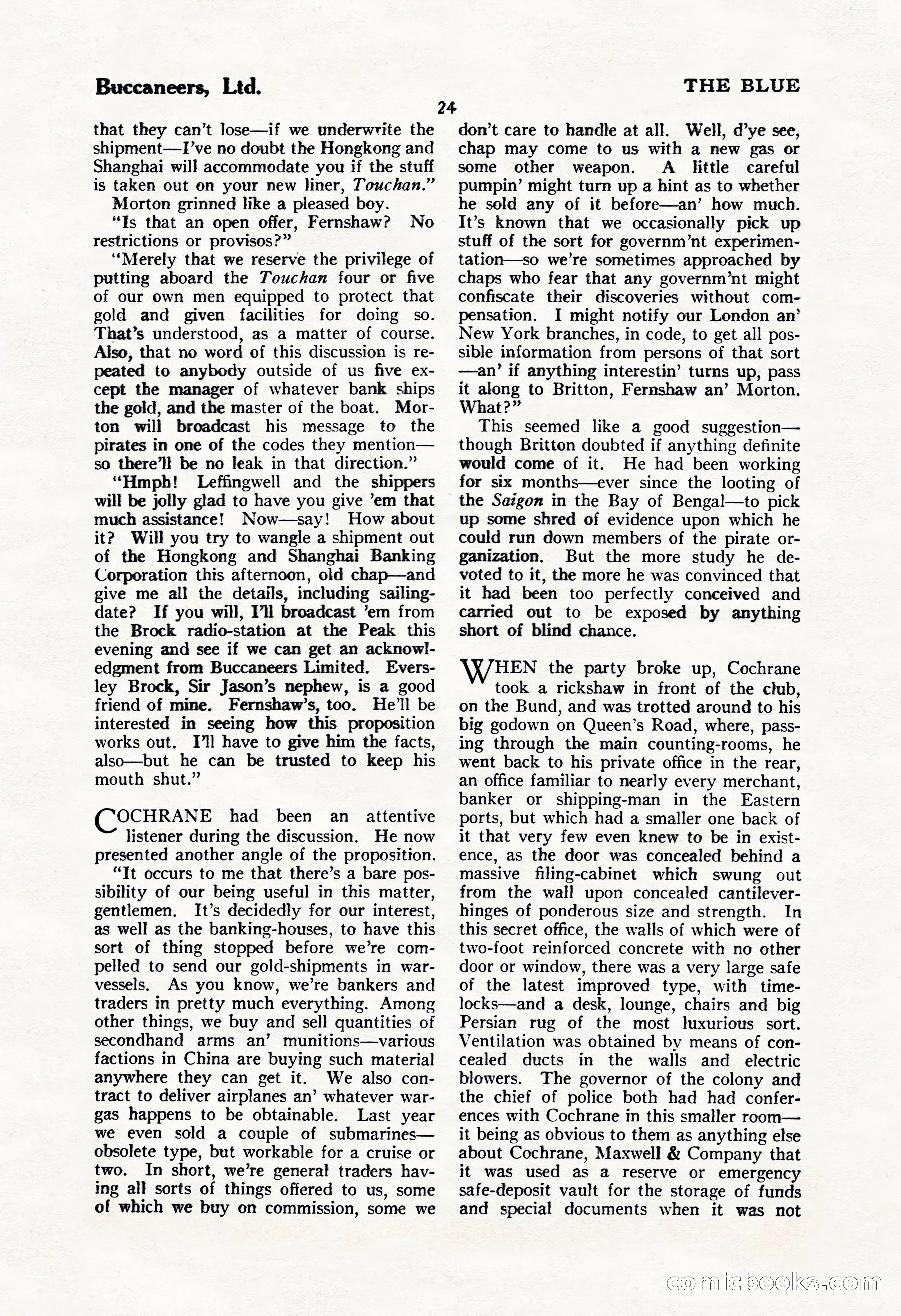 The Illustrated Blue Book Magazine, September 1928 — page 26 of 204