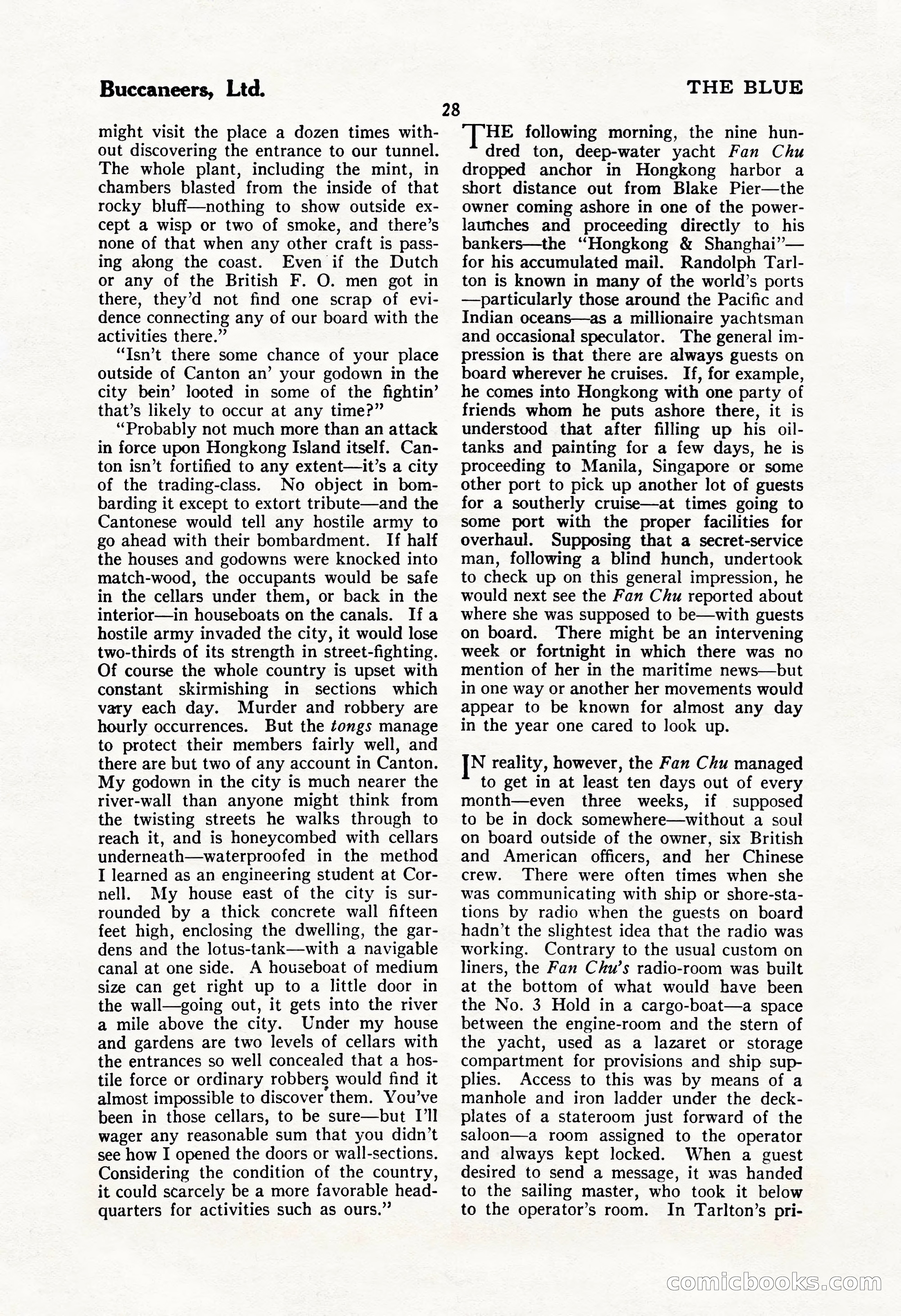 The Illustrated Blue Book Magazine, September 1928 — page 30 of 204