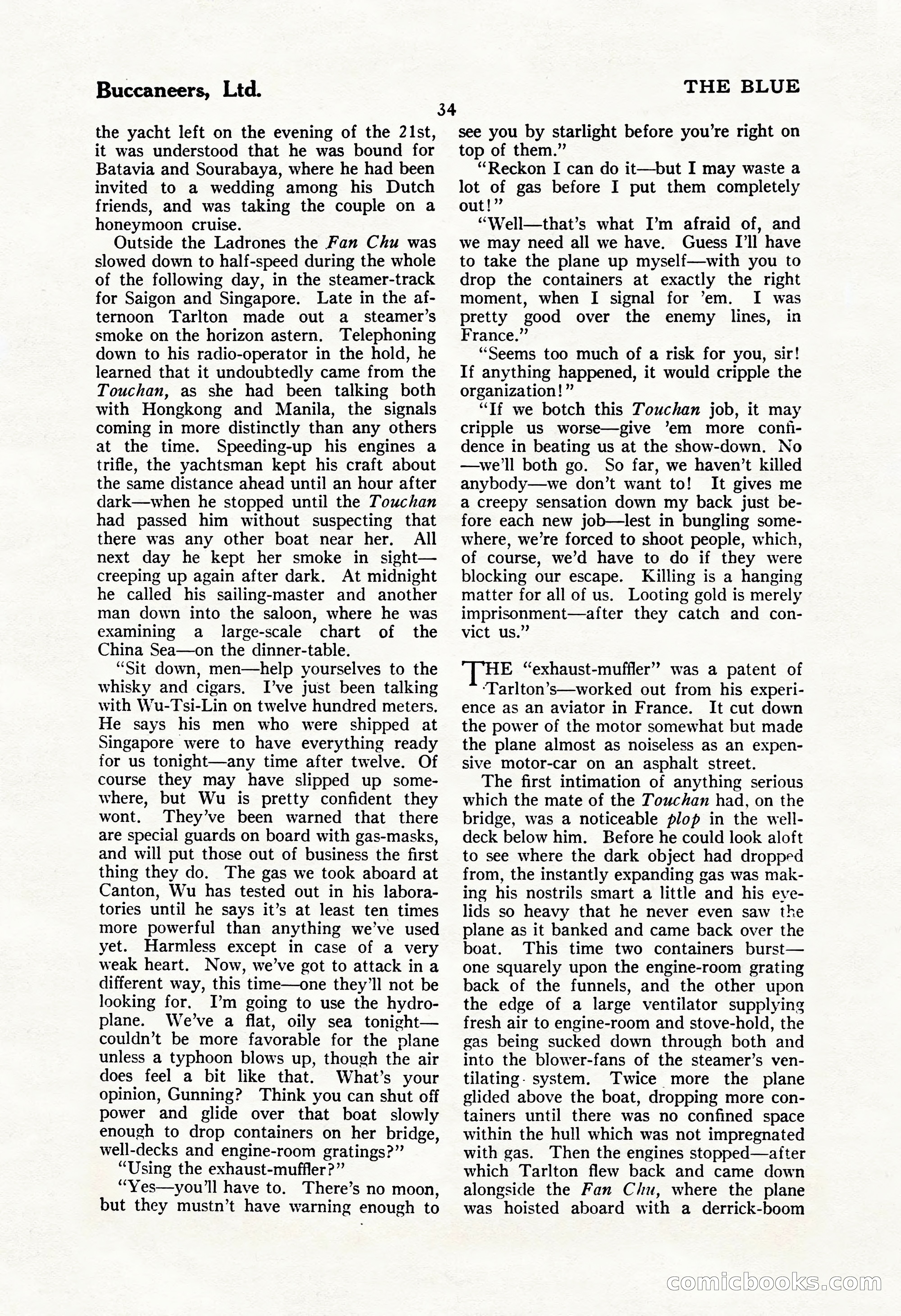 The Illustrated Blue Book Magazine, September 1928 — page 36 of 204