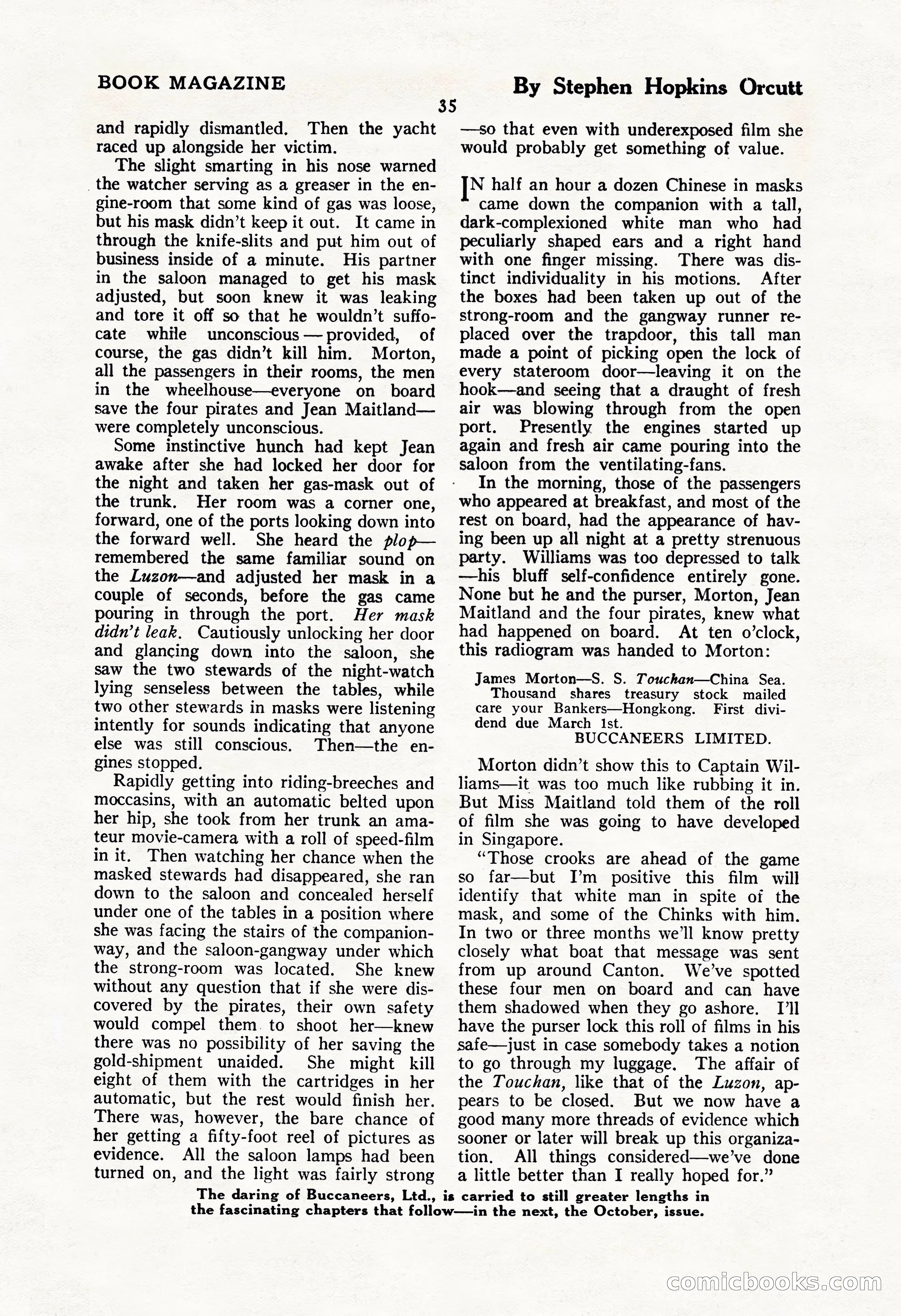 The Illustrated Blue Book Magazine, September 1928 — page 37 of 204