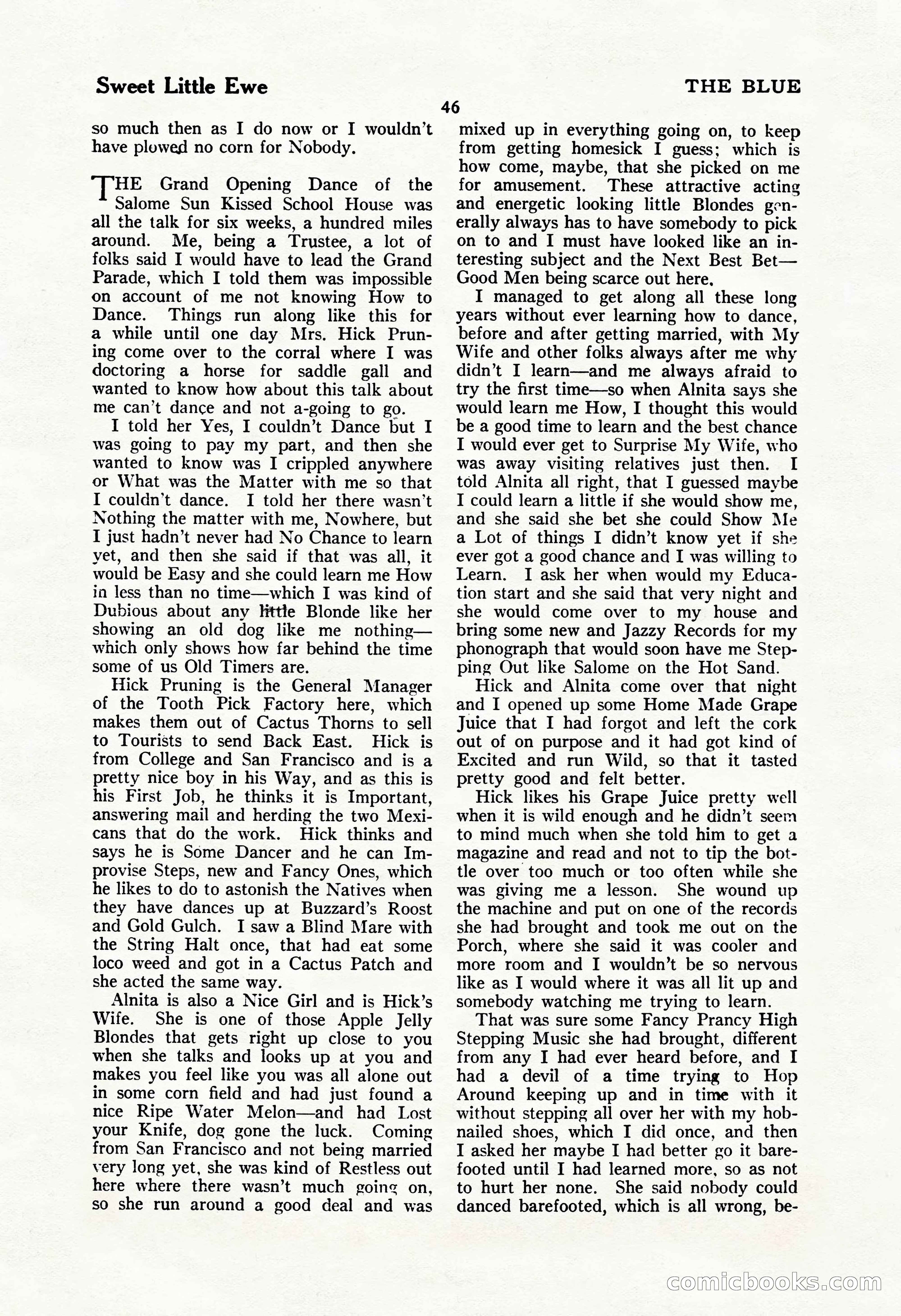 The Illustrated Blue Book Magazine, September 1928 — page 48 of 204
