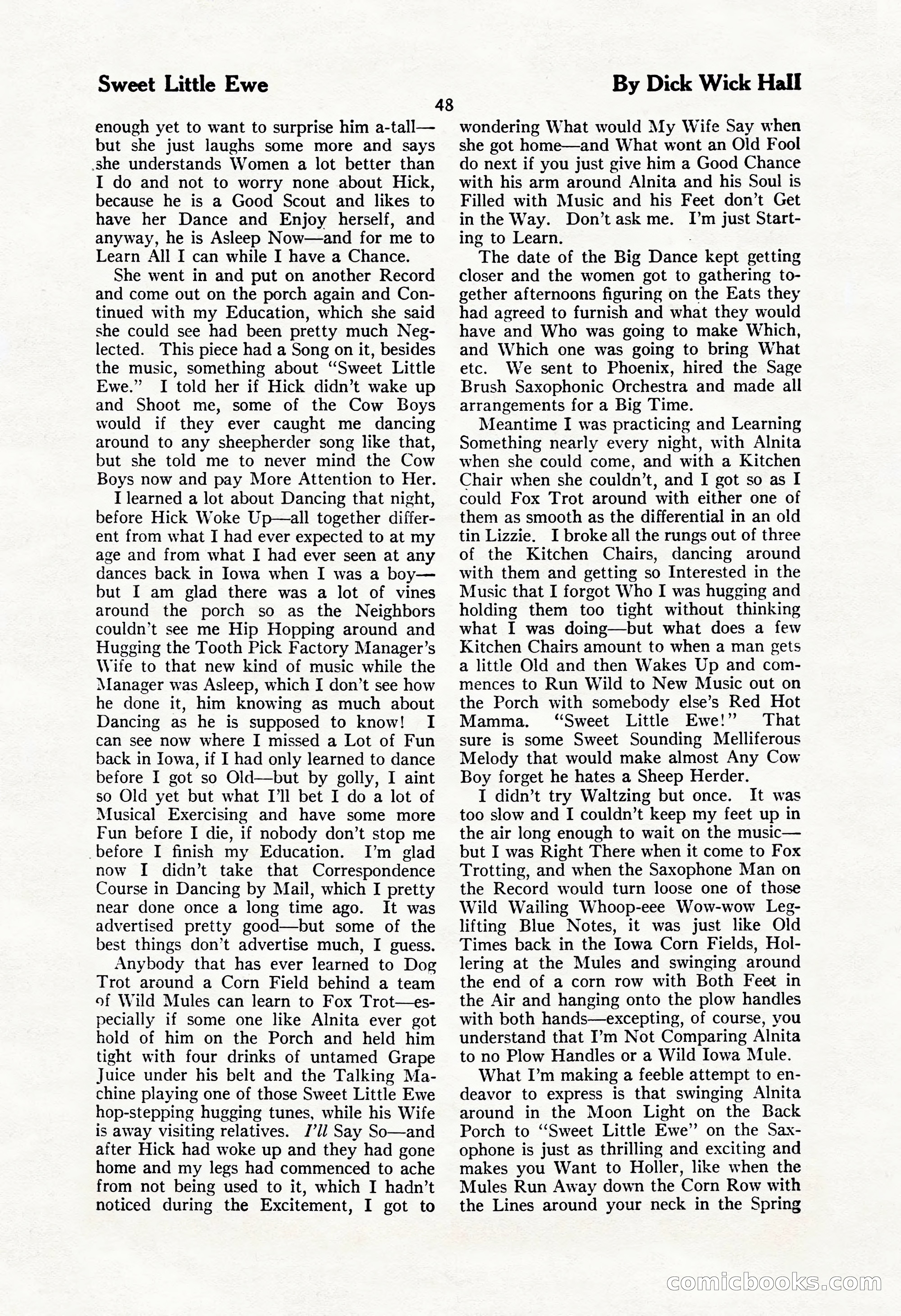 The Illustrated Blue Book Magazine, September 1928 — page 50 of 204