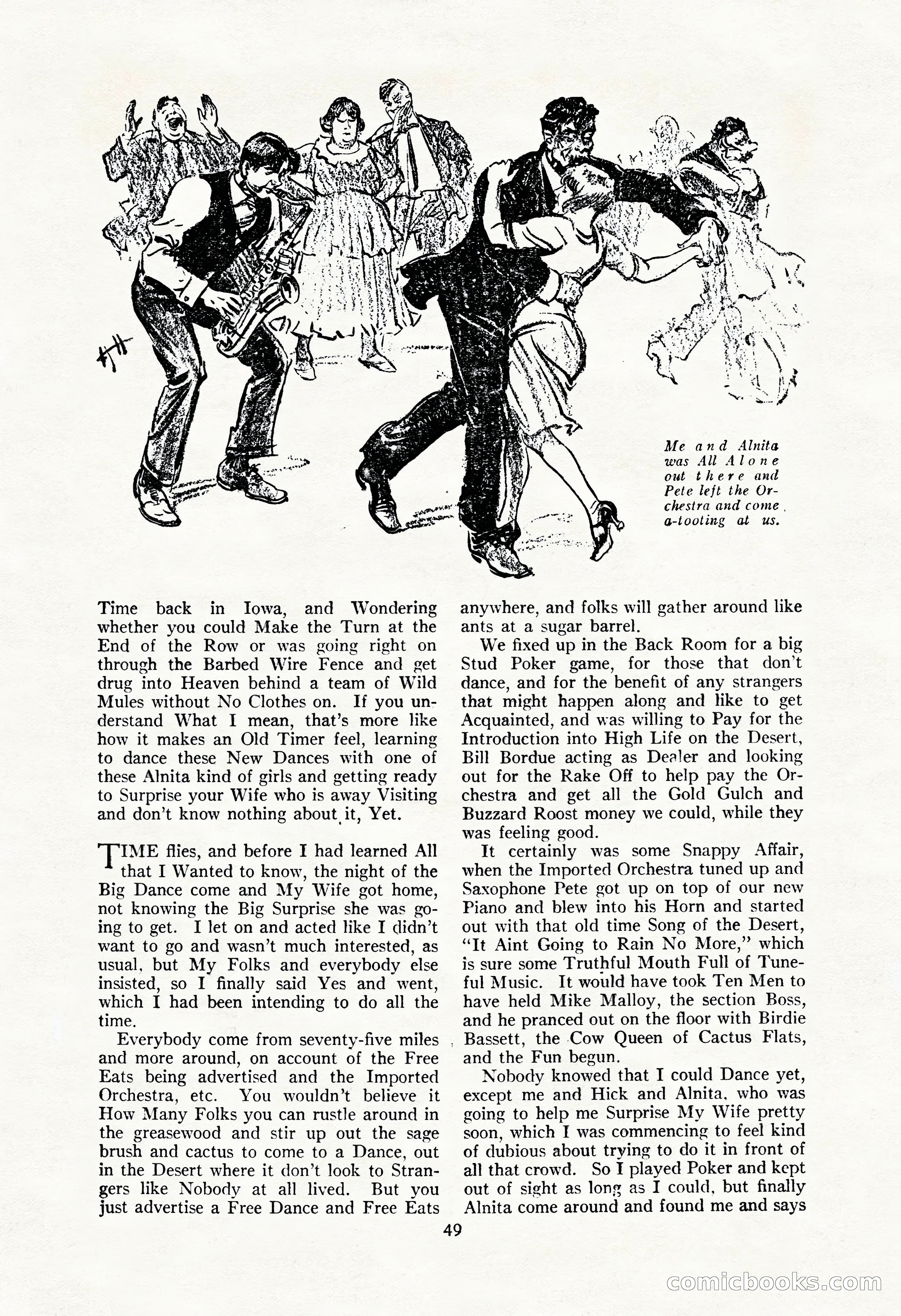 The Illustrated Blue Book Magazine, September 1928 — page 51 of 204