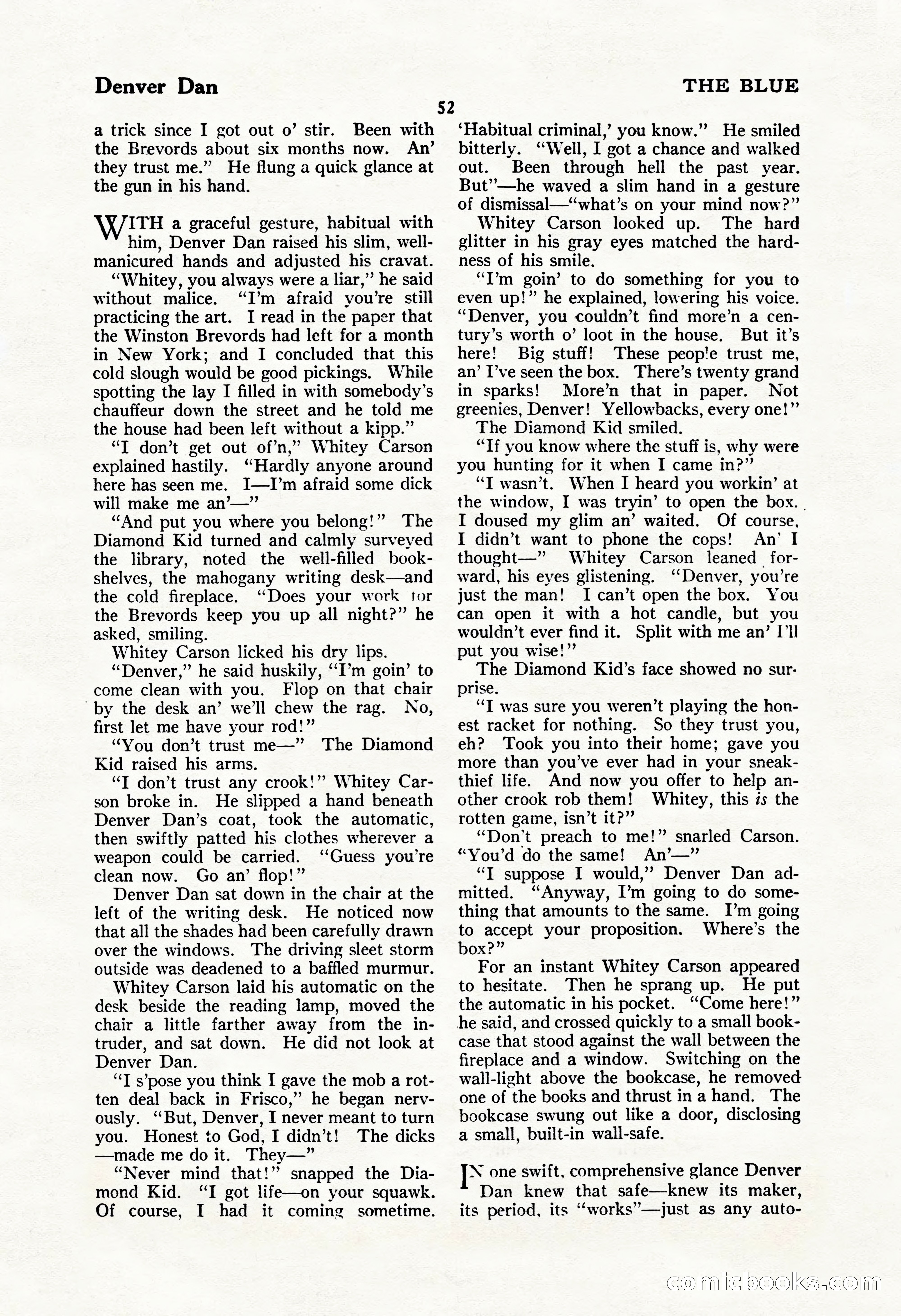 The Illustrated Blue Book Magazine, September 1928 — page 54 of 204