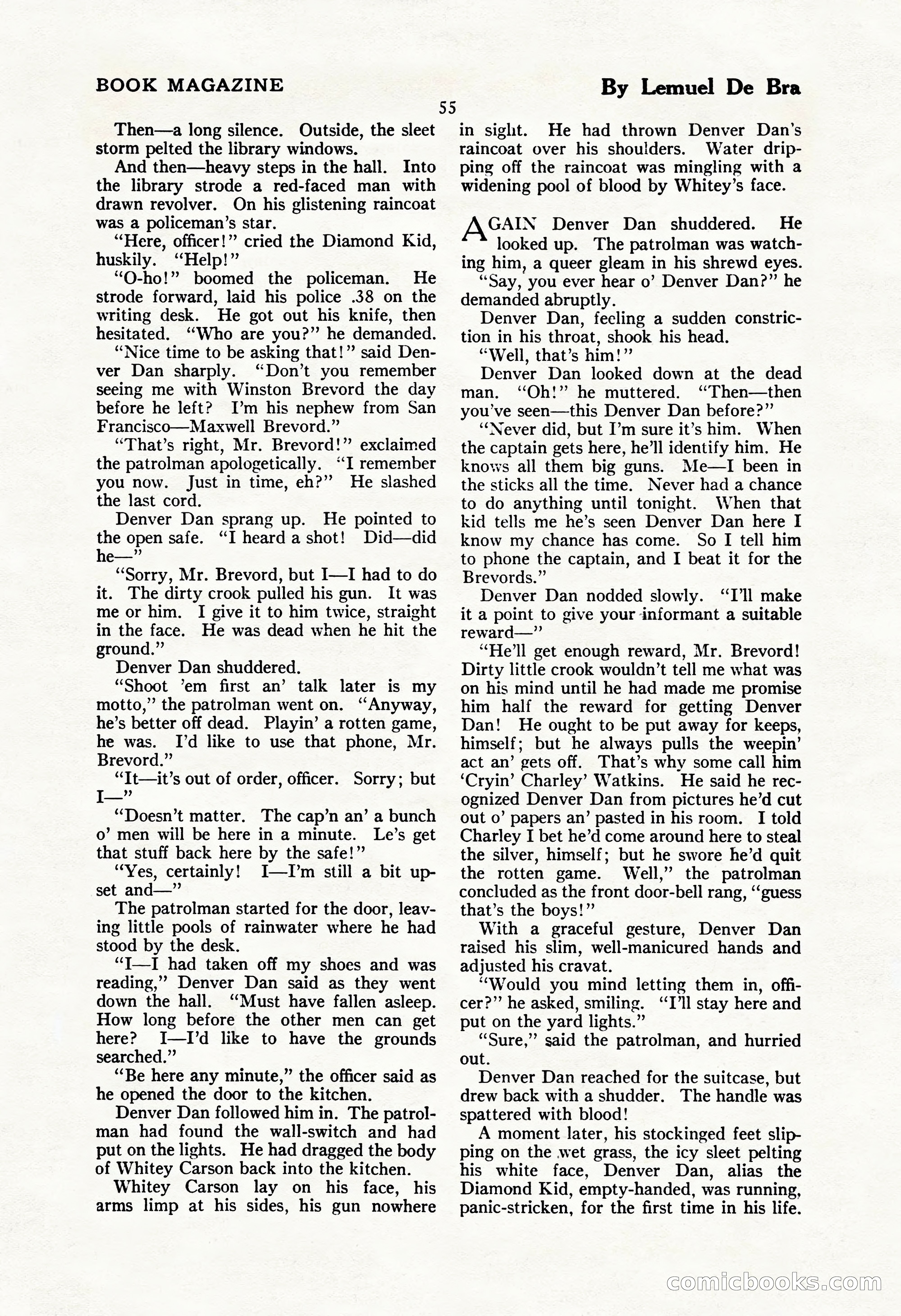 The Illustrated Blue Book Magazine, September 1928 — page 57 of 204