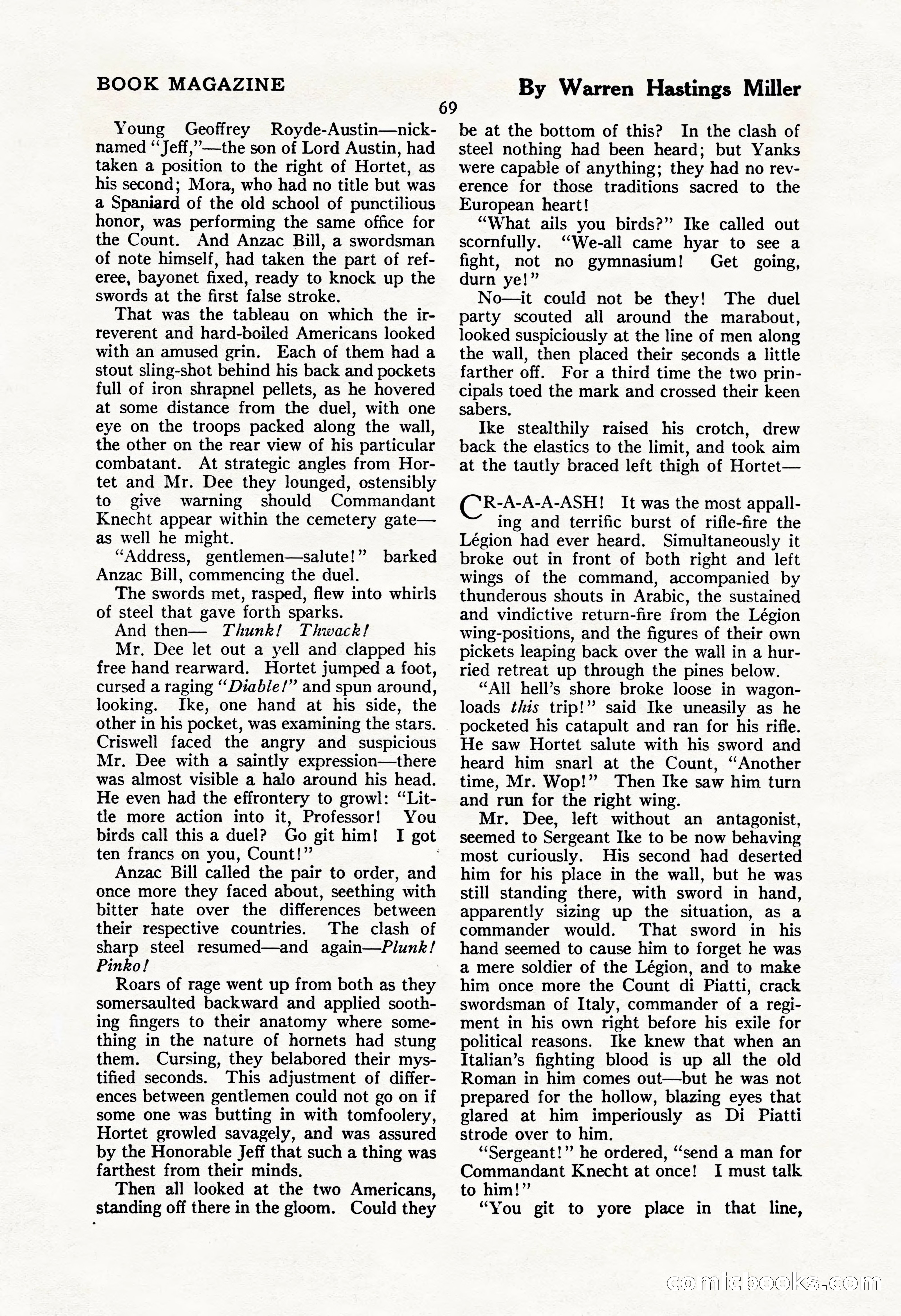 The Illustrated Blue Book Magazine, September 1928 — page 71 of 204