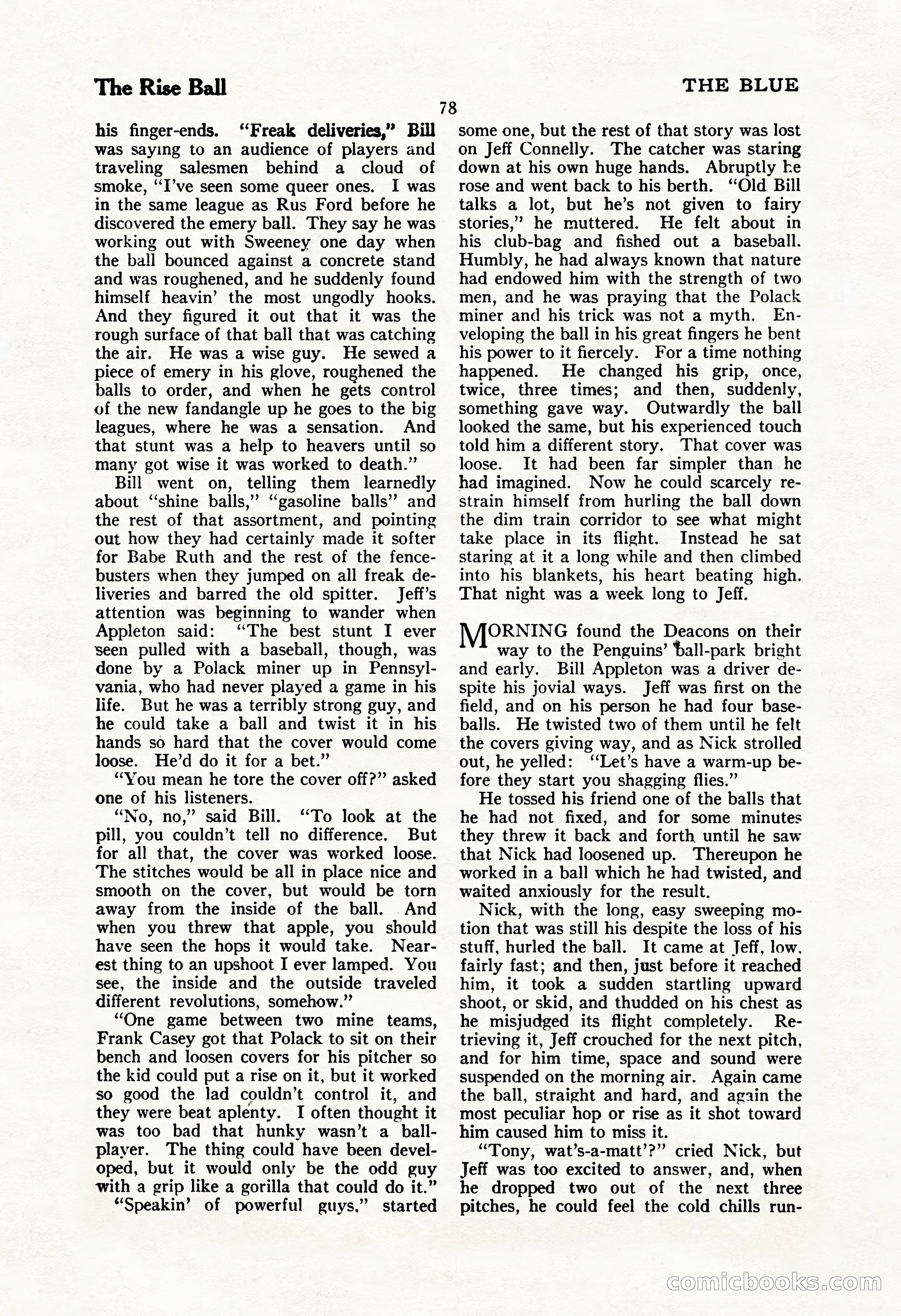 The Illustrated Blue Book Magazine, September 1928 — page 80 of 204